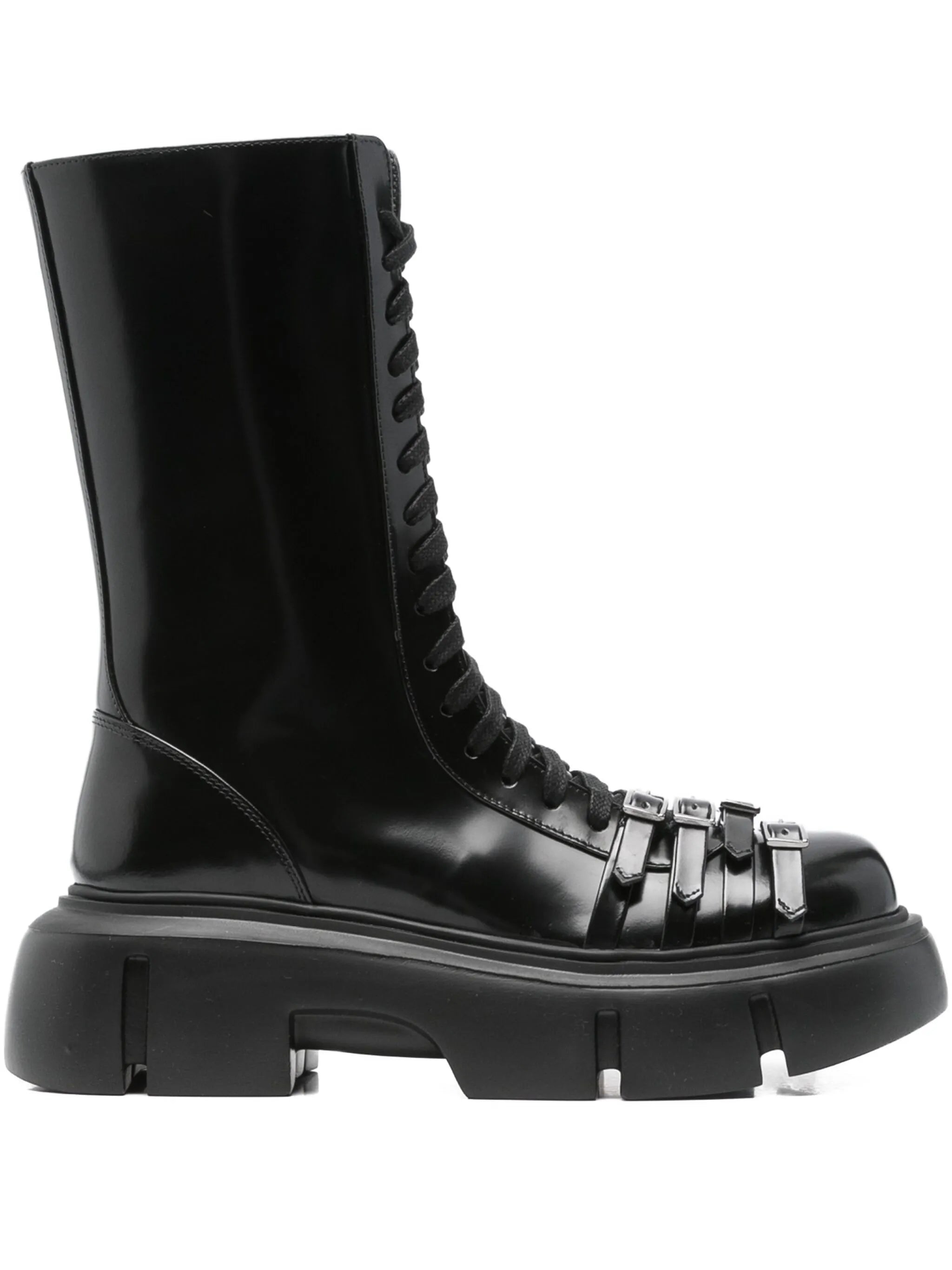 Tracker lace-up platform boots