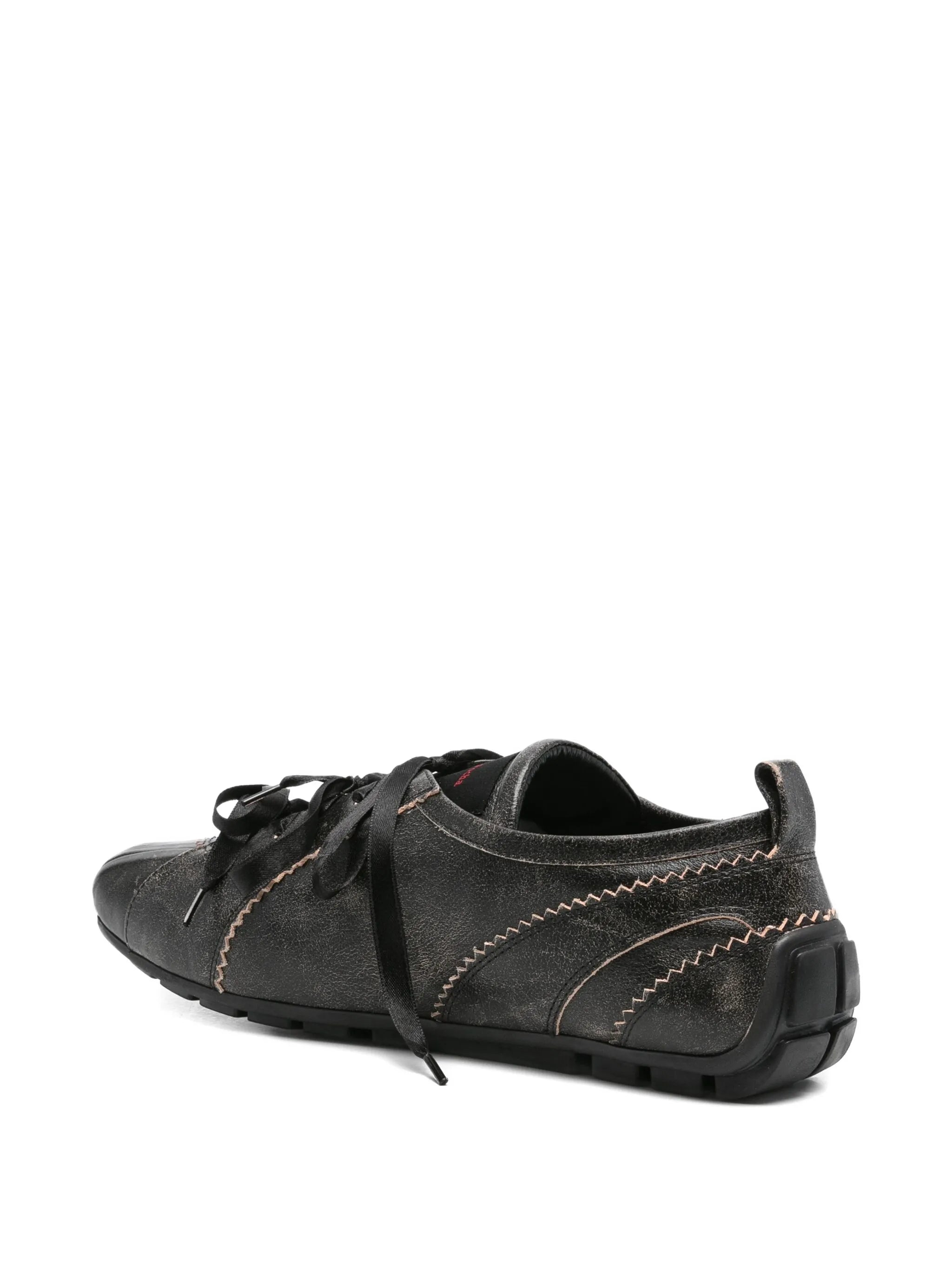 leather sneakers