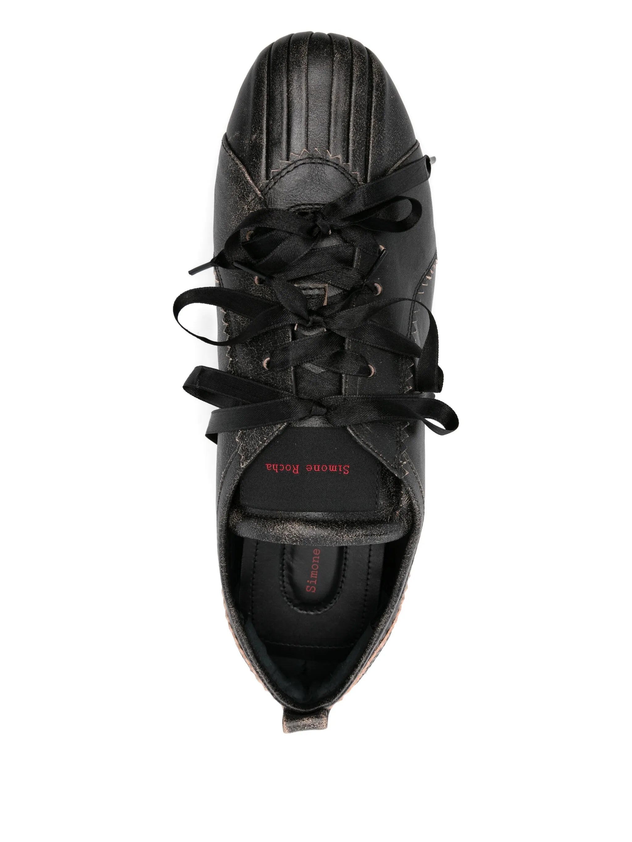leather sneakers