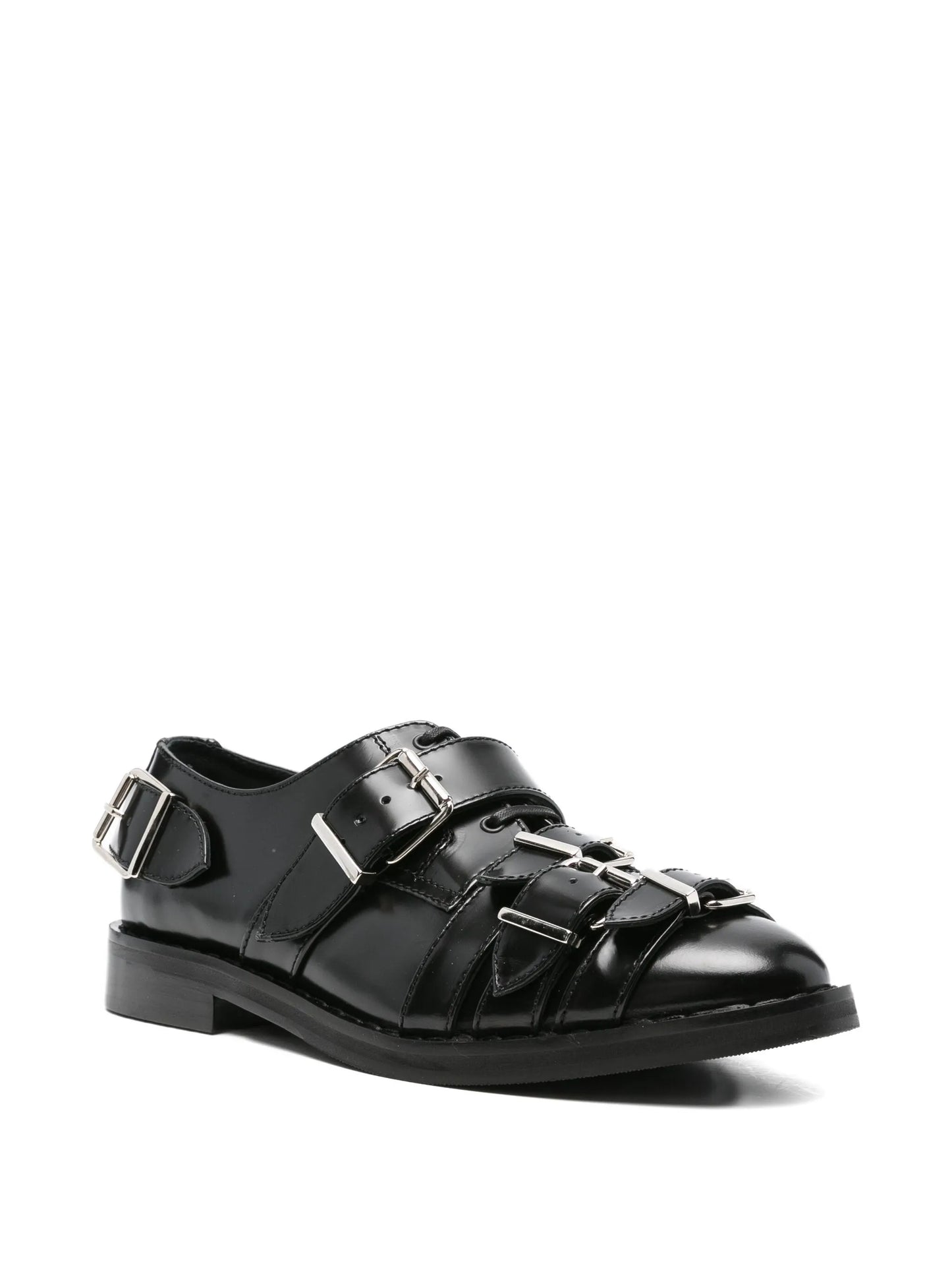 multi-buckle Brogues