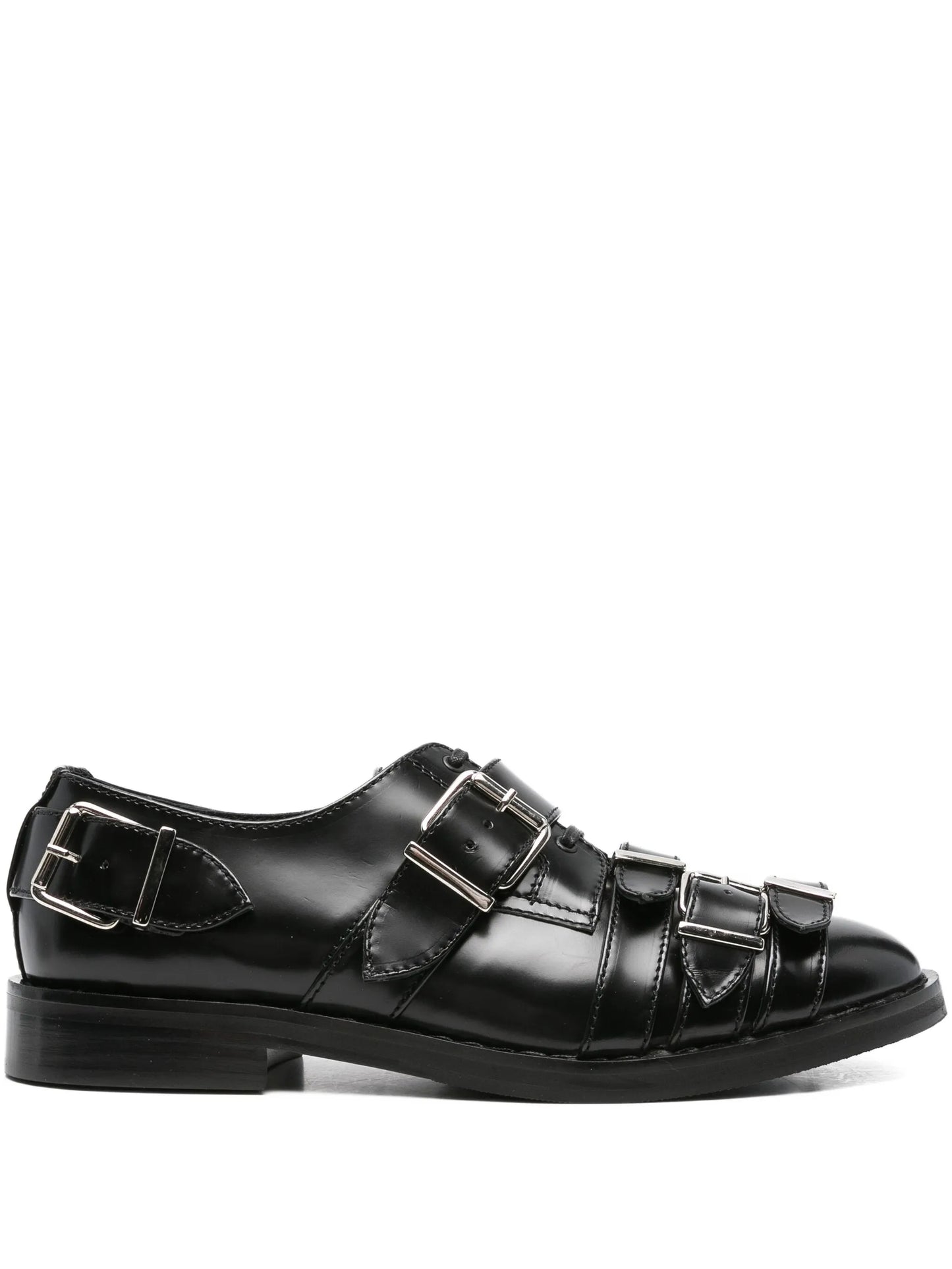 multi-buckle Brogues