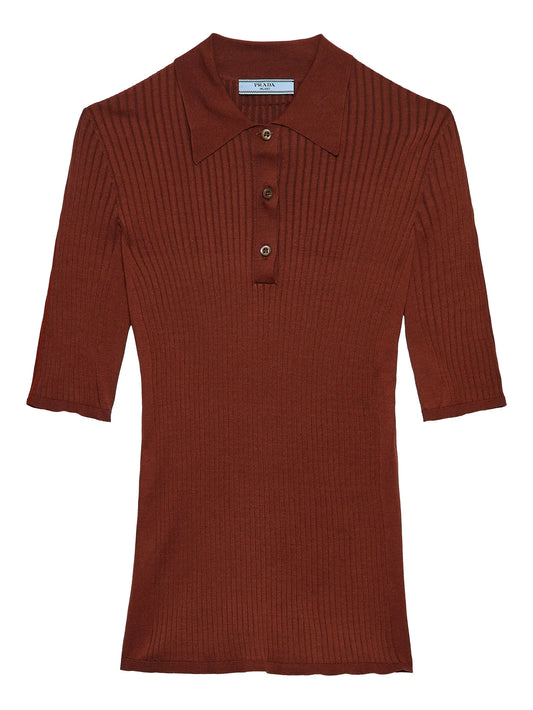 cotton polo top