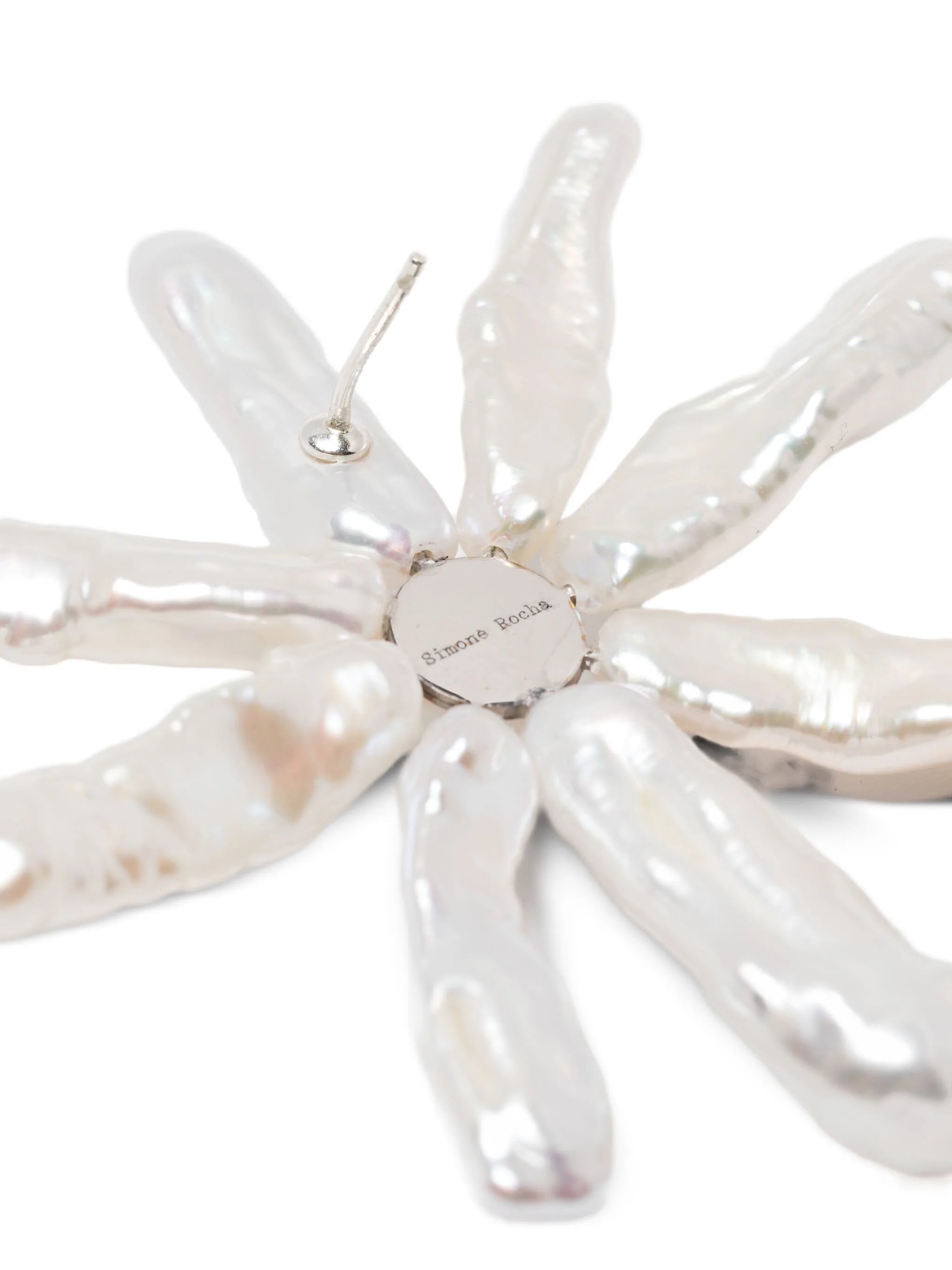 flower-design earrings