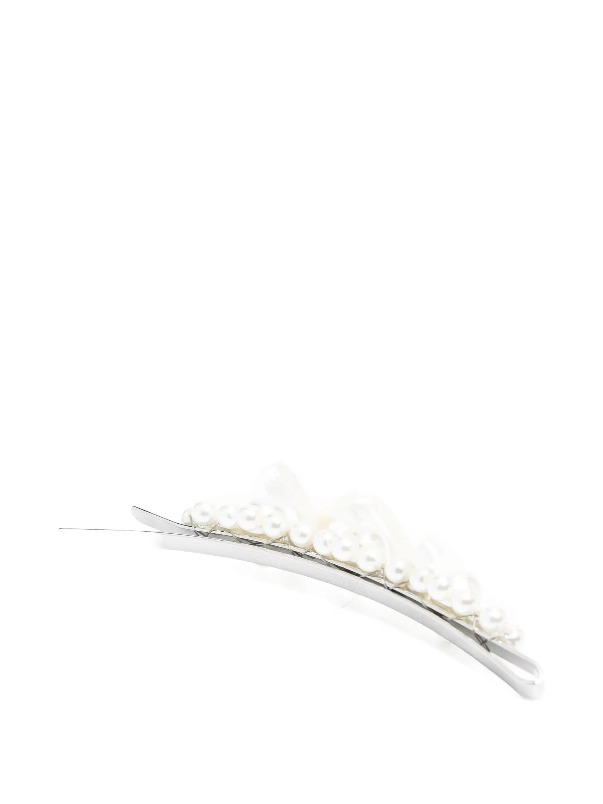 bow-embellished hair clip