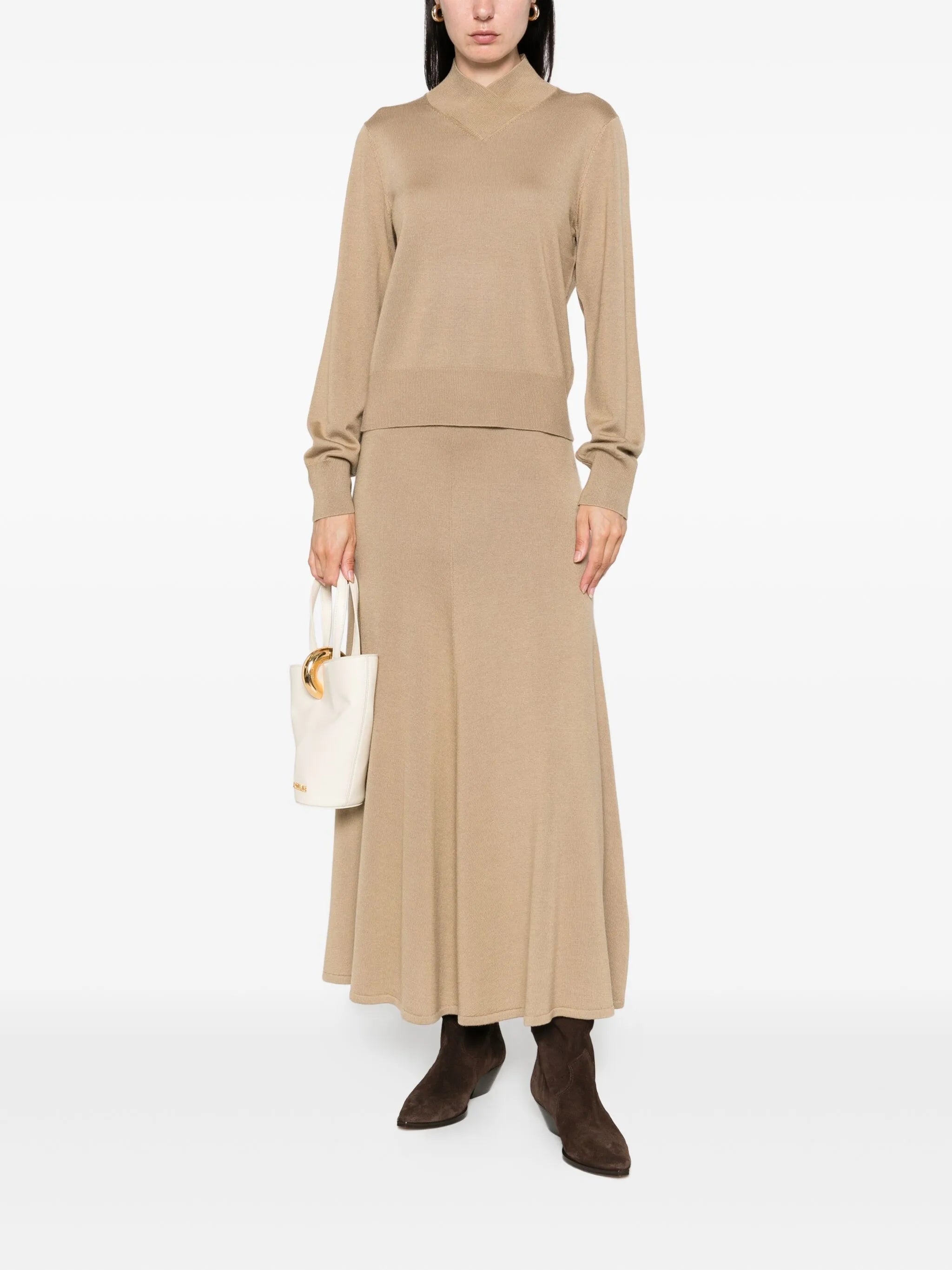 Thora midi skirt