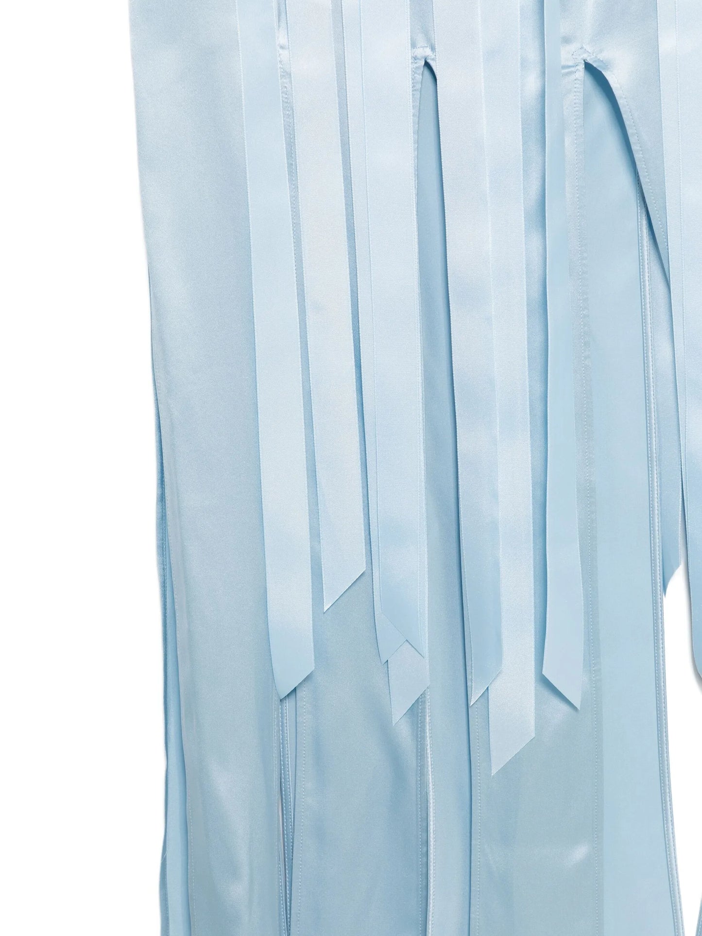 Unbounded ribbon-detail sleeveless dress
