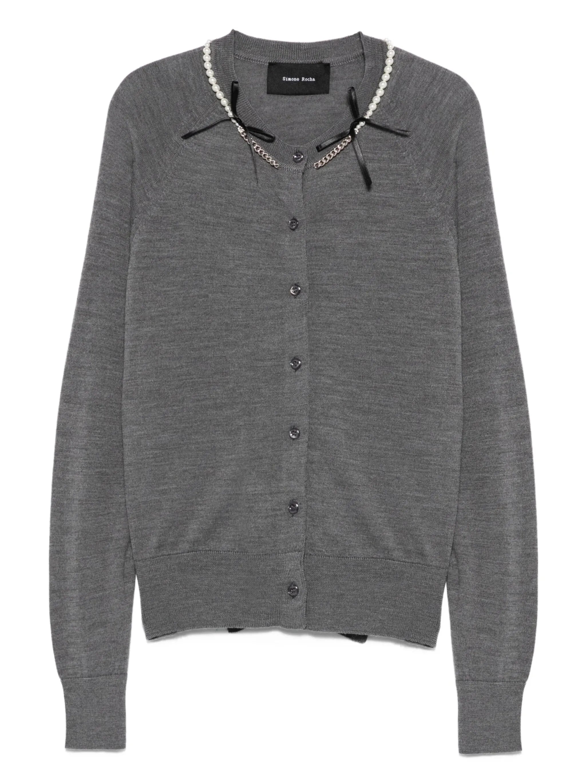 merino wool cardigan