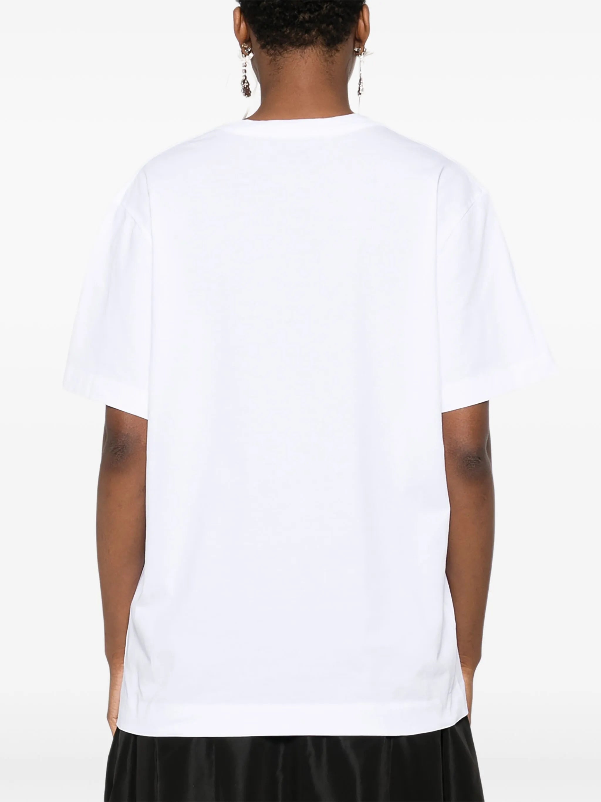 ribbon bow-print T-shirt