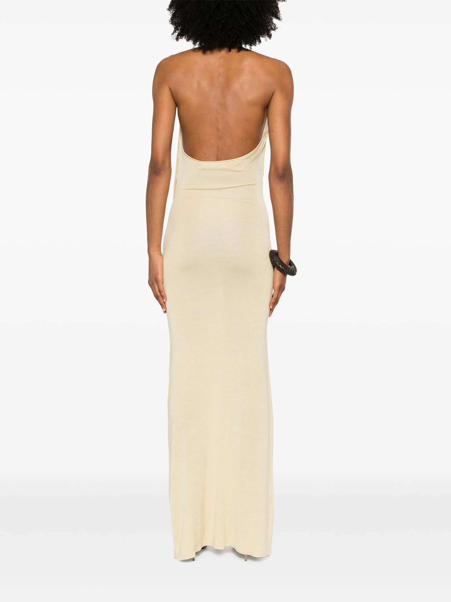 fine-knit maxi dress