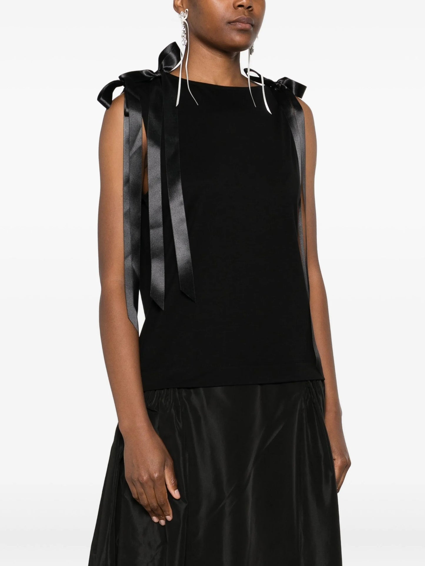 bow ribbon tank top