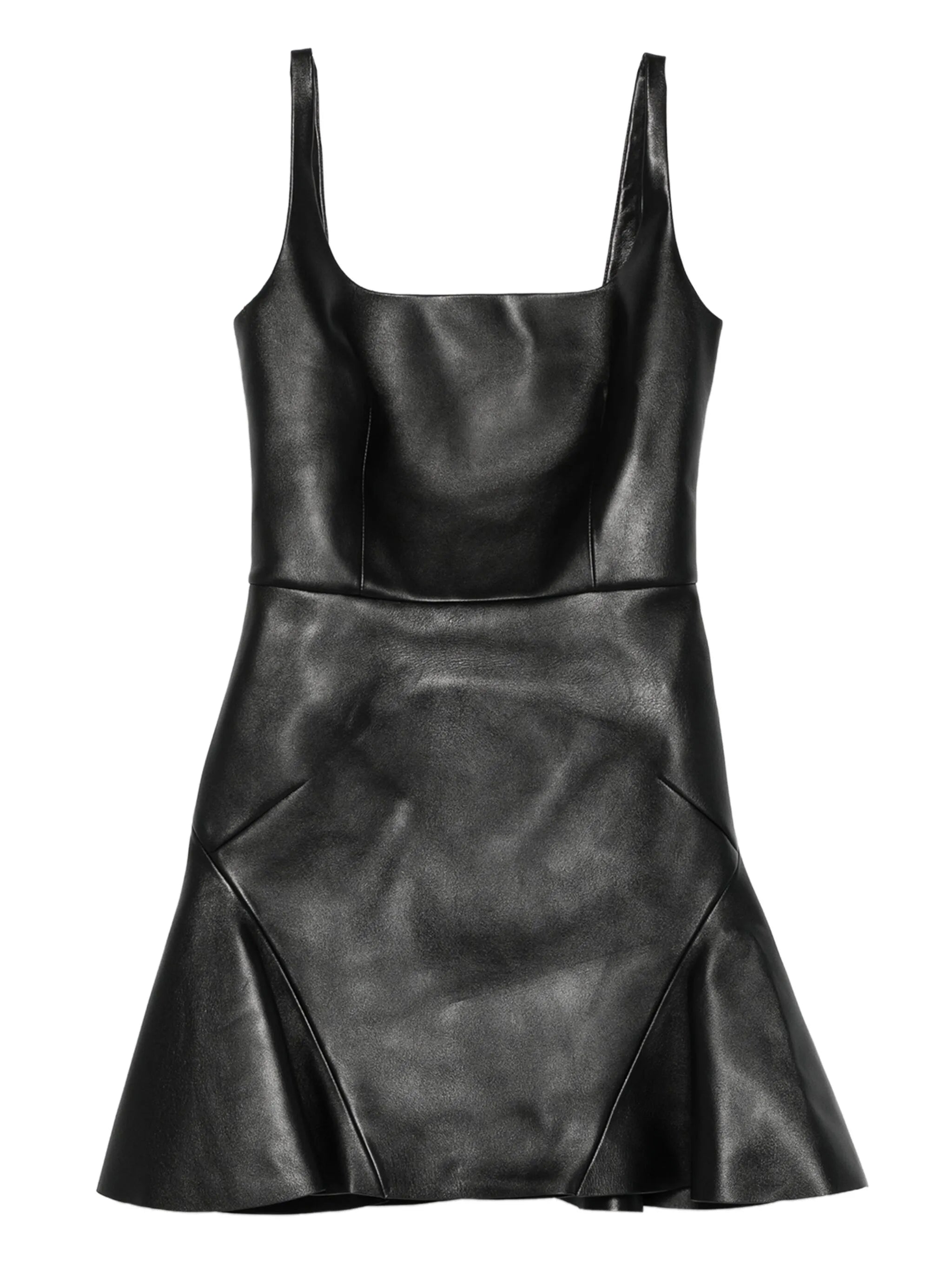 flared mini dress