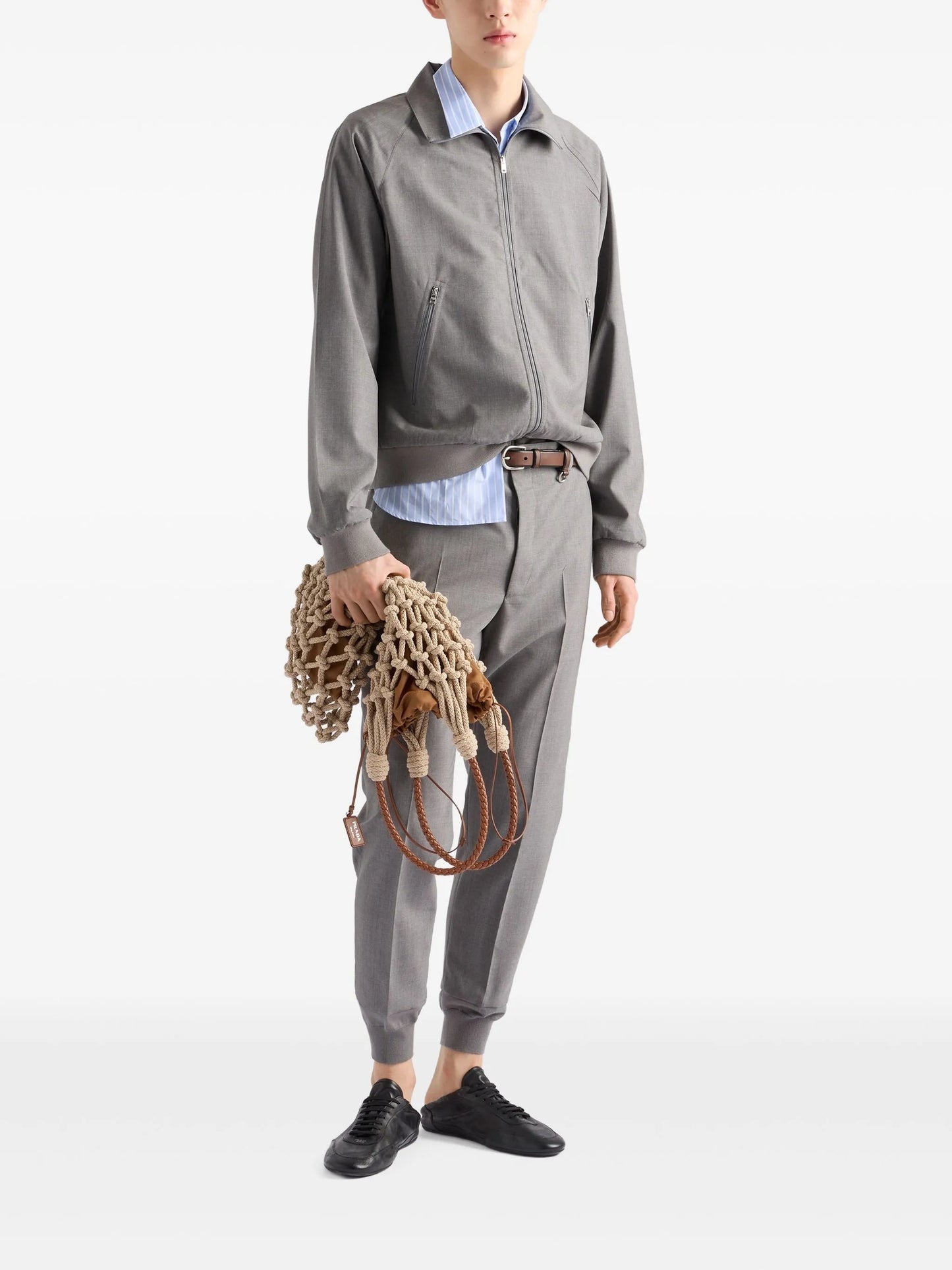 wool bomber jacket