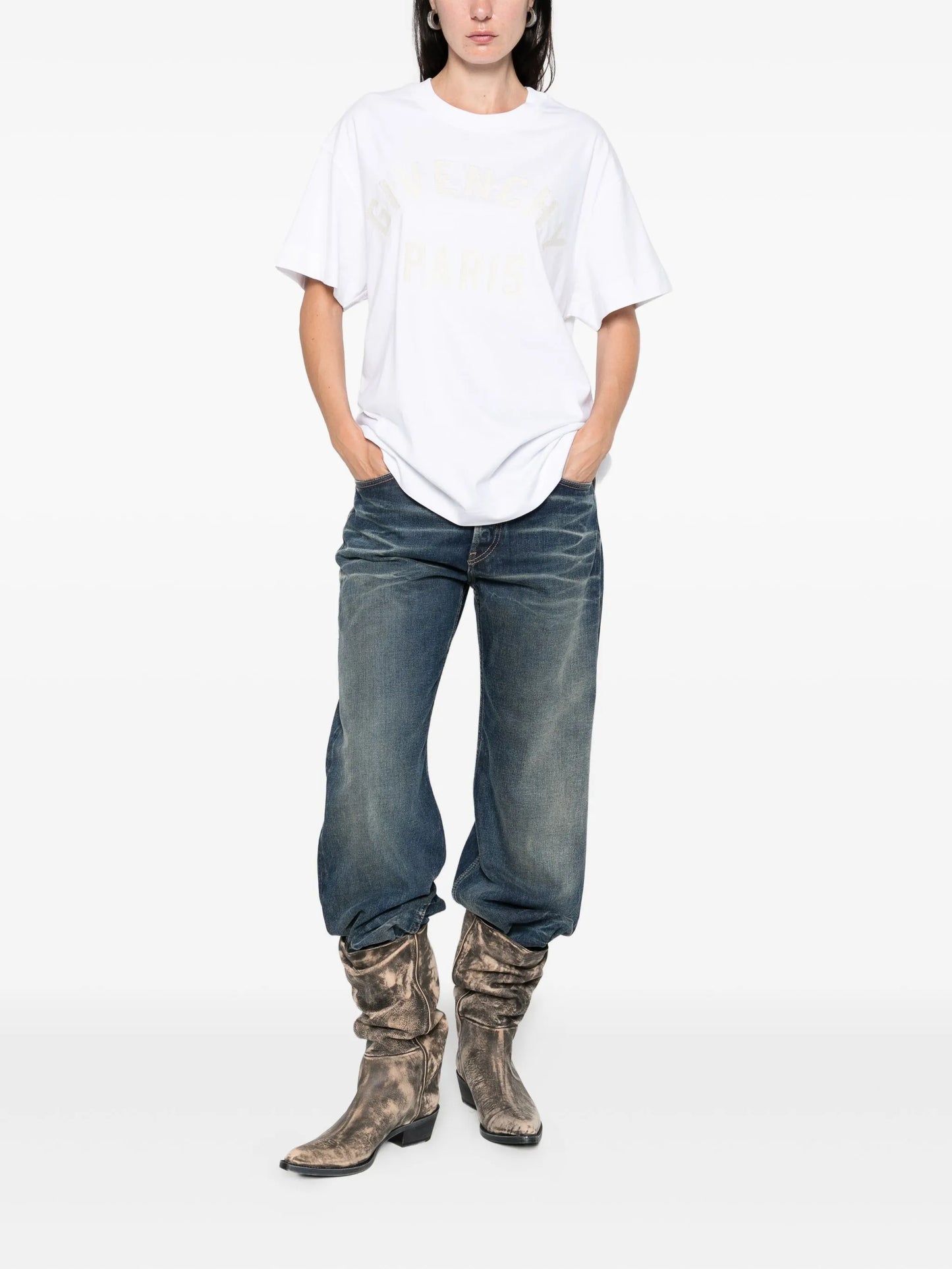 logo-print T-shirt