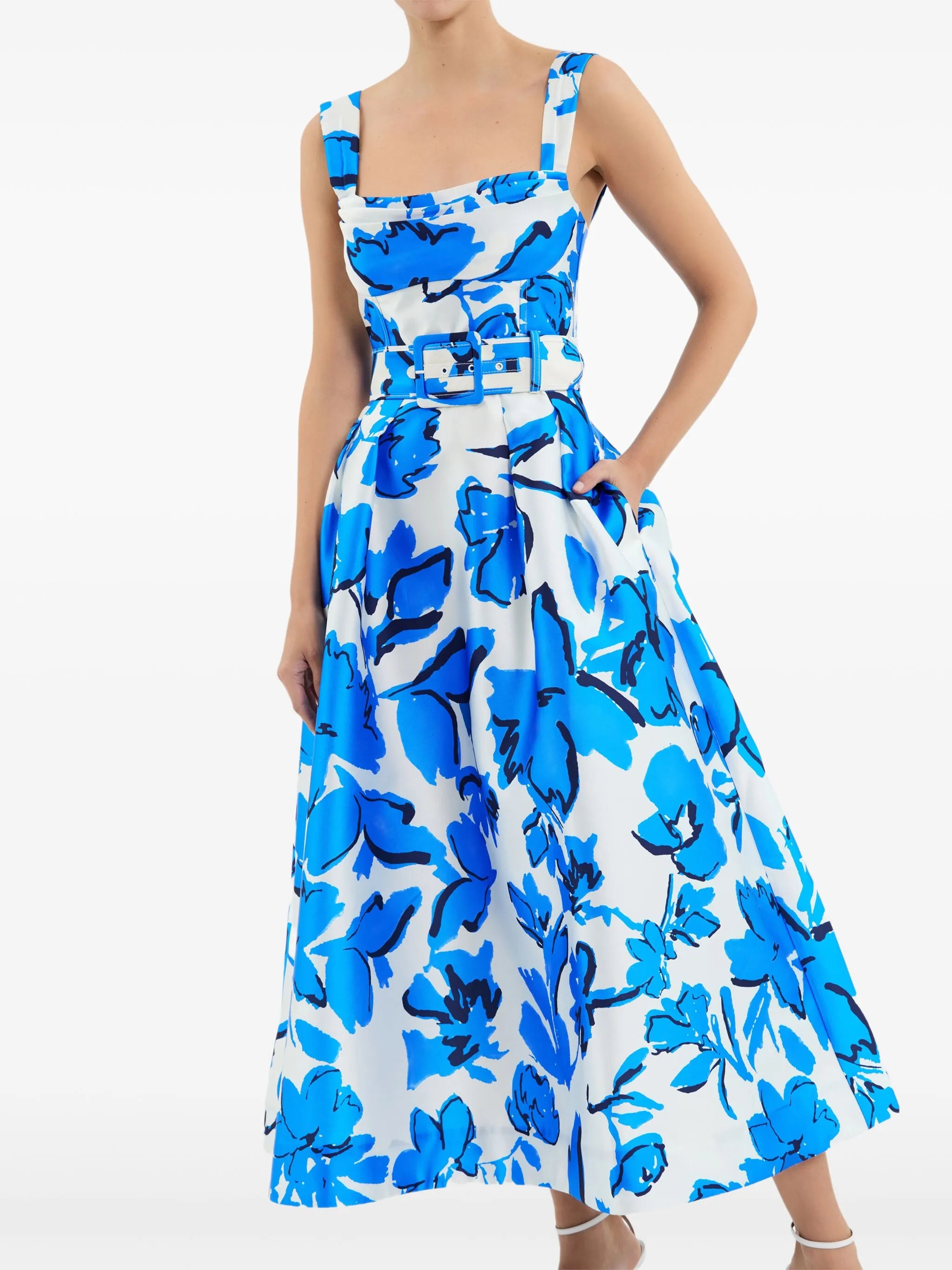 Sapphira midi dress