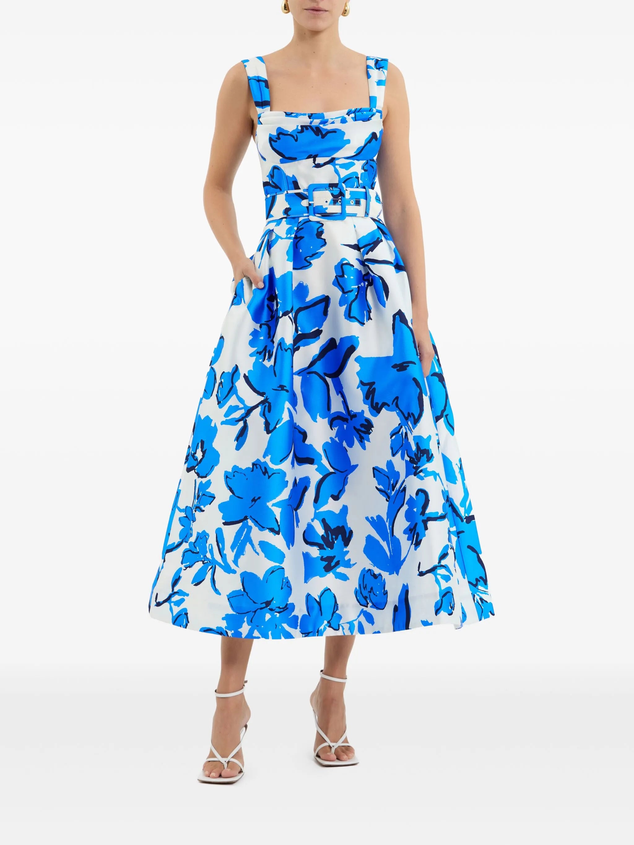 Sapphira midi dress
