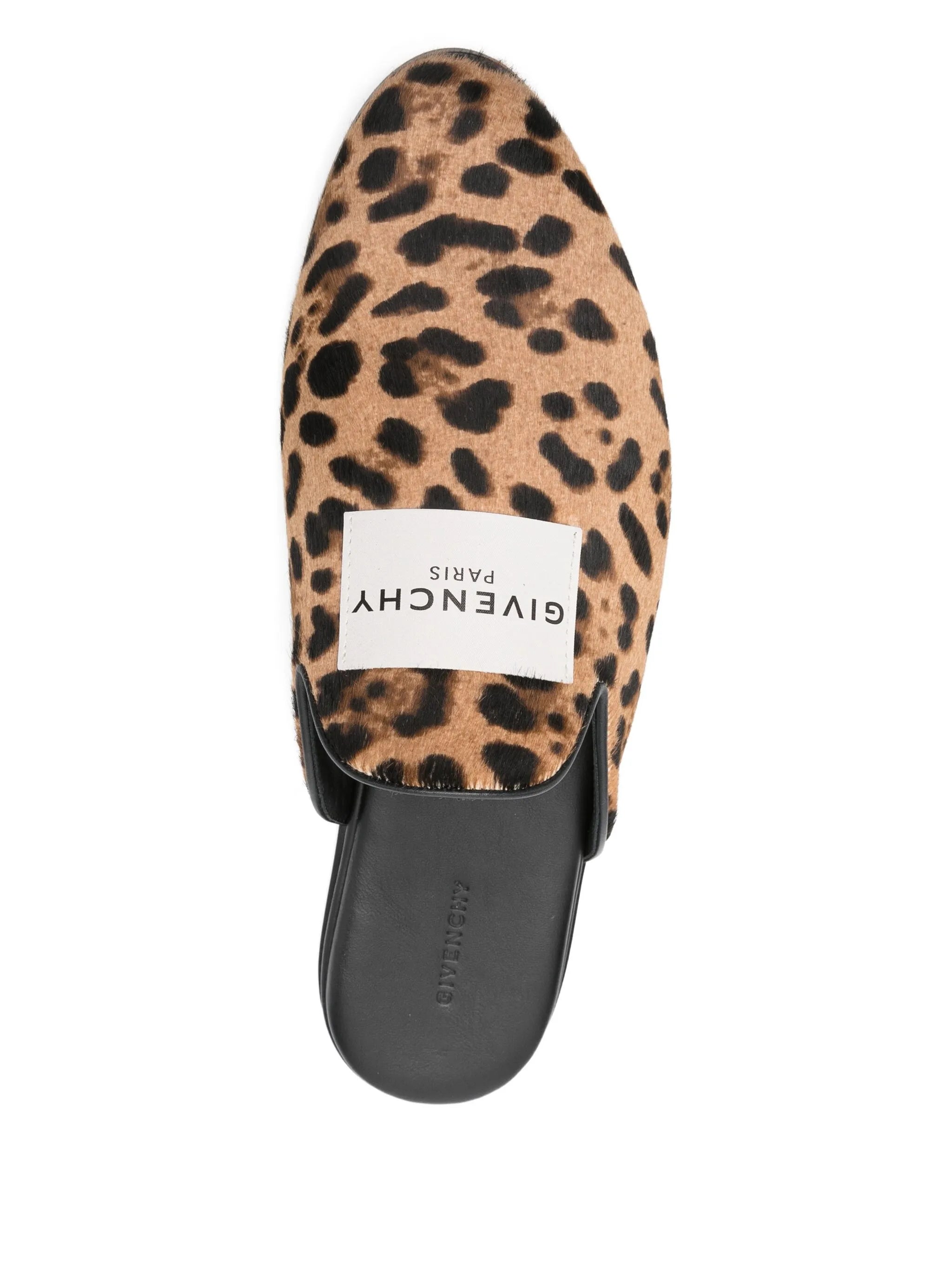 leopard-print loafers