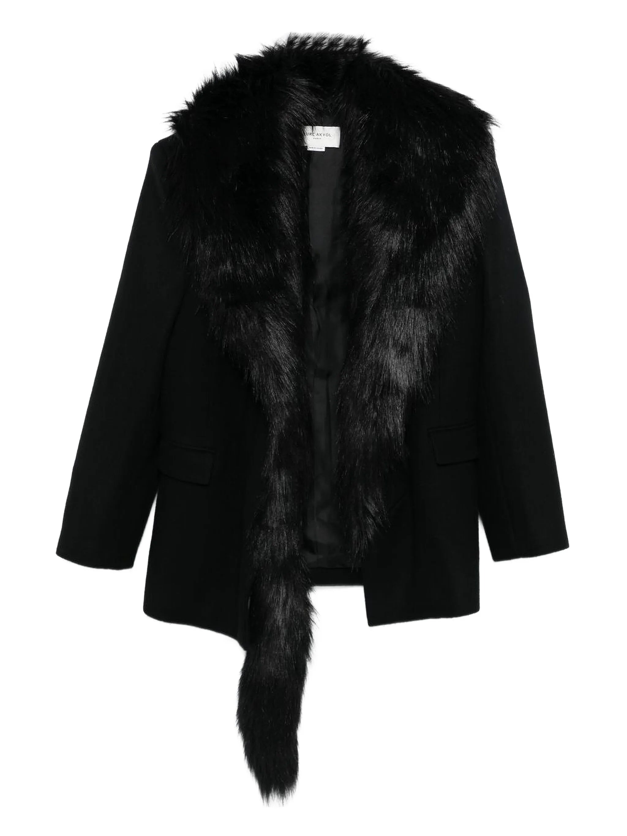 faux-fur coat