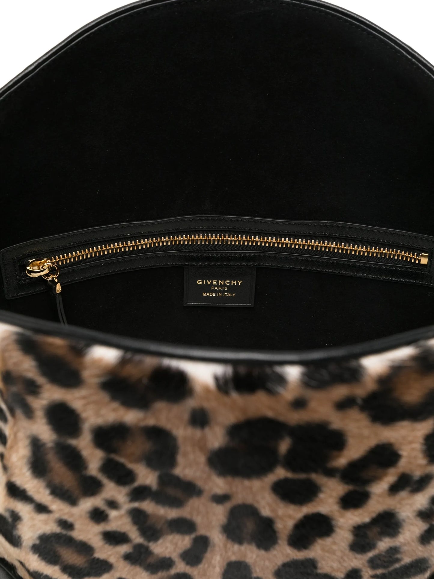 medium Voyou leopard-print shoulder bag