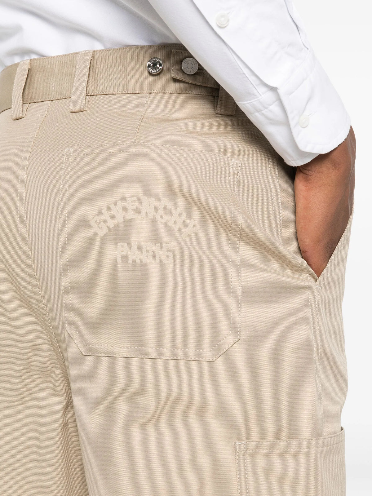 cargo trousers in cotton