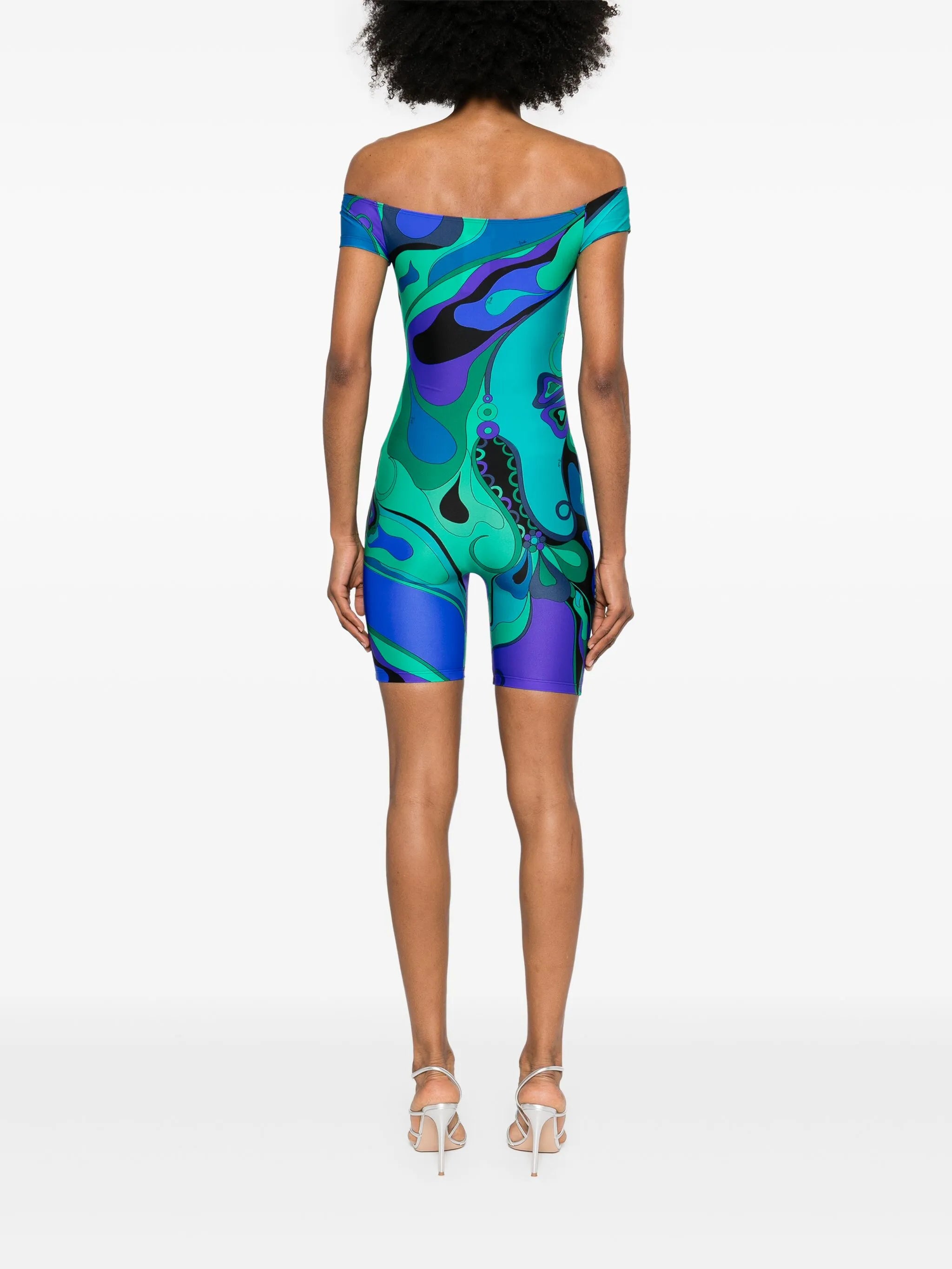 printed playsuit