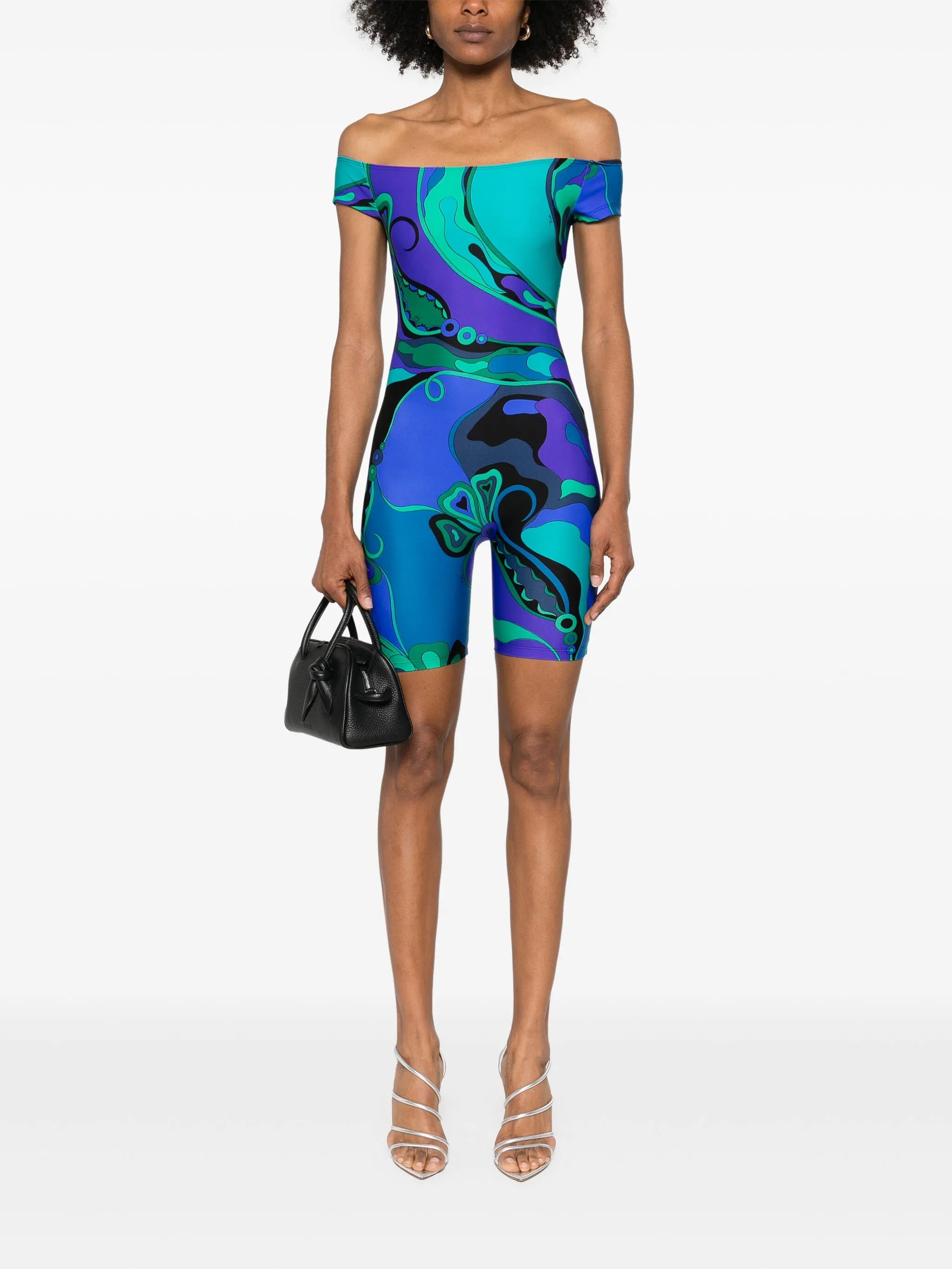 printed playsuit