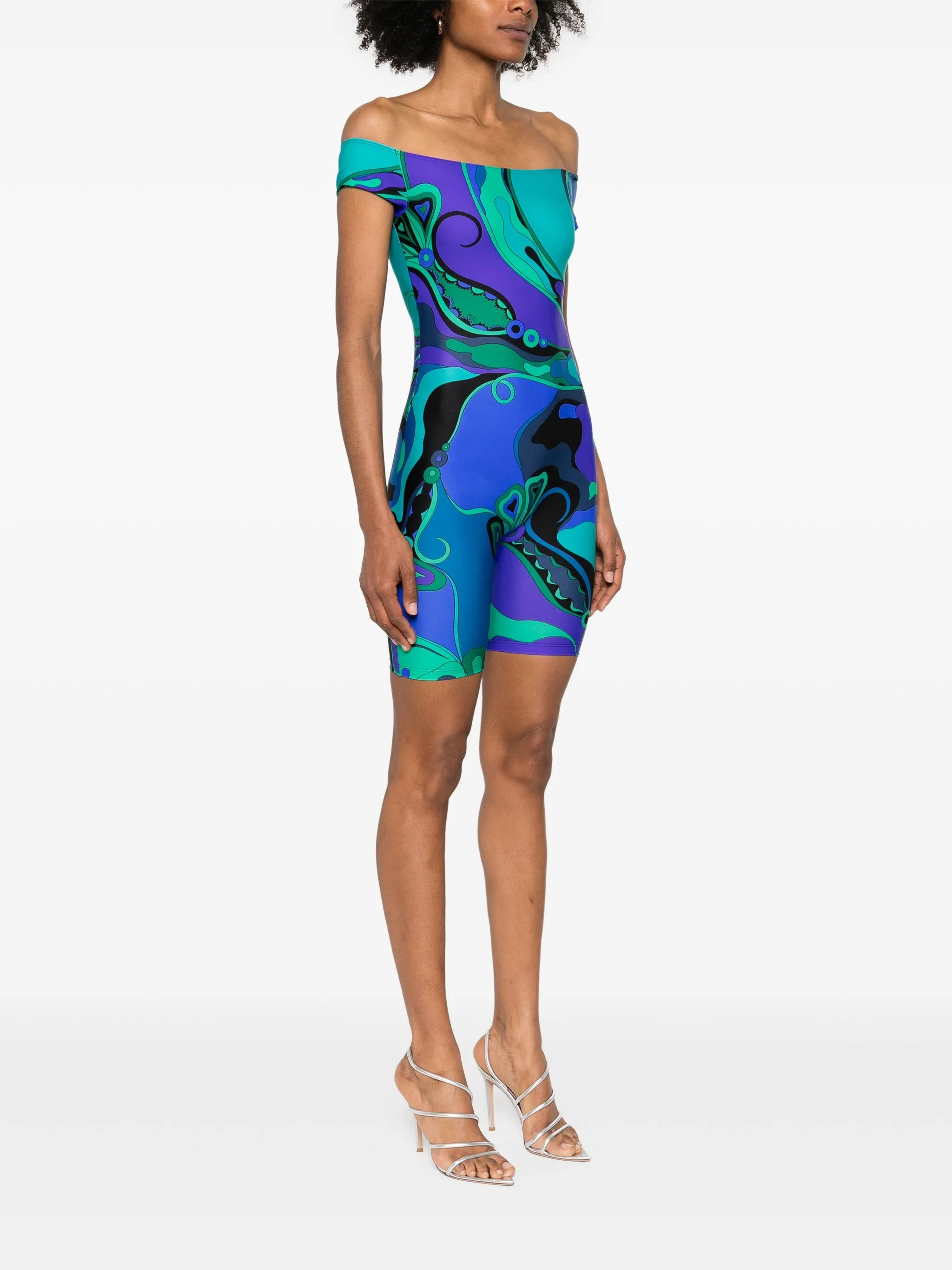 printed playsuit