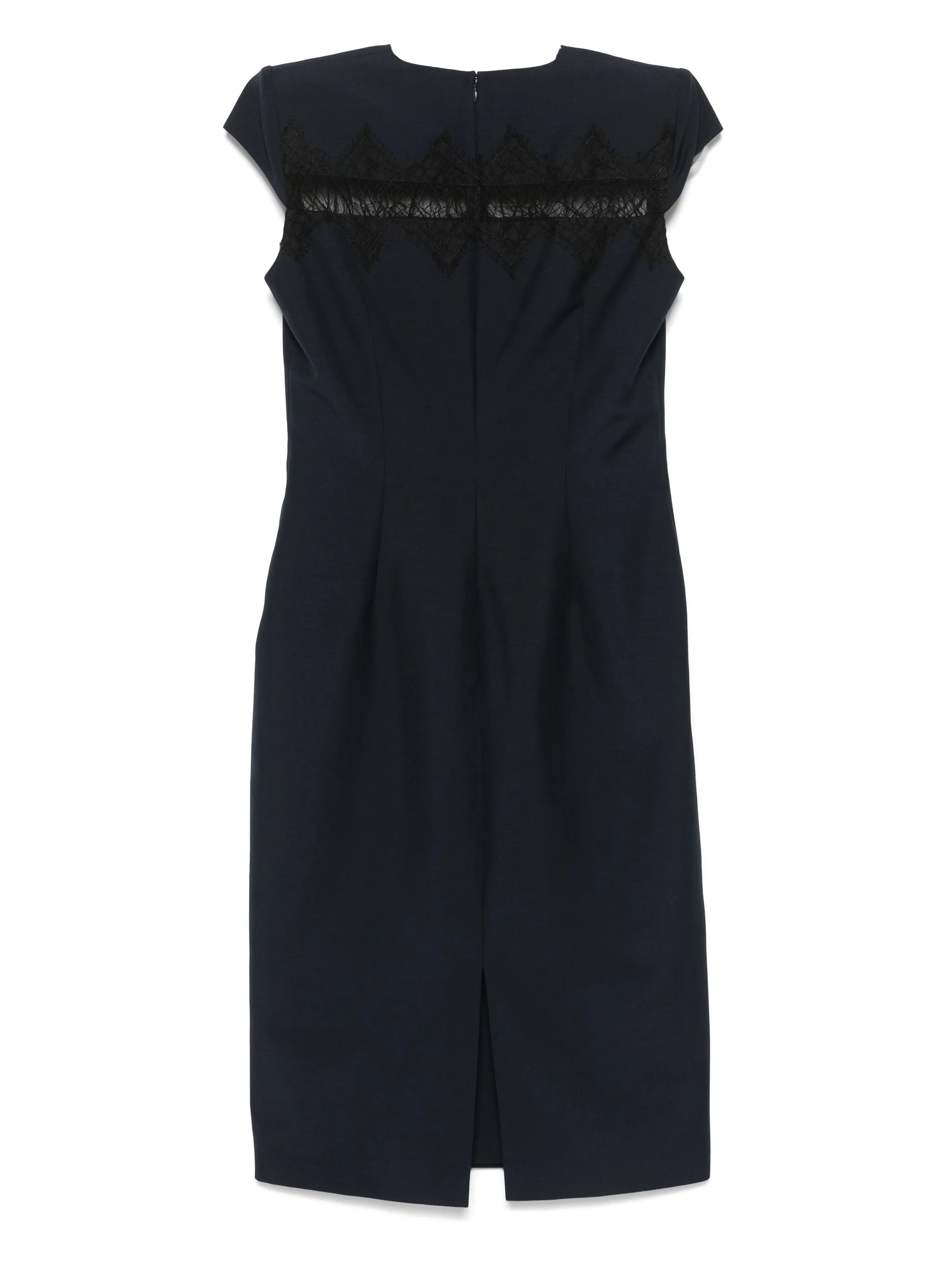 tailored pencil midi dress
