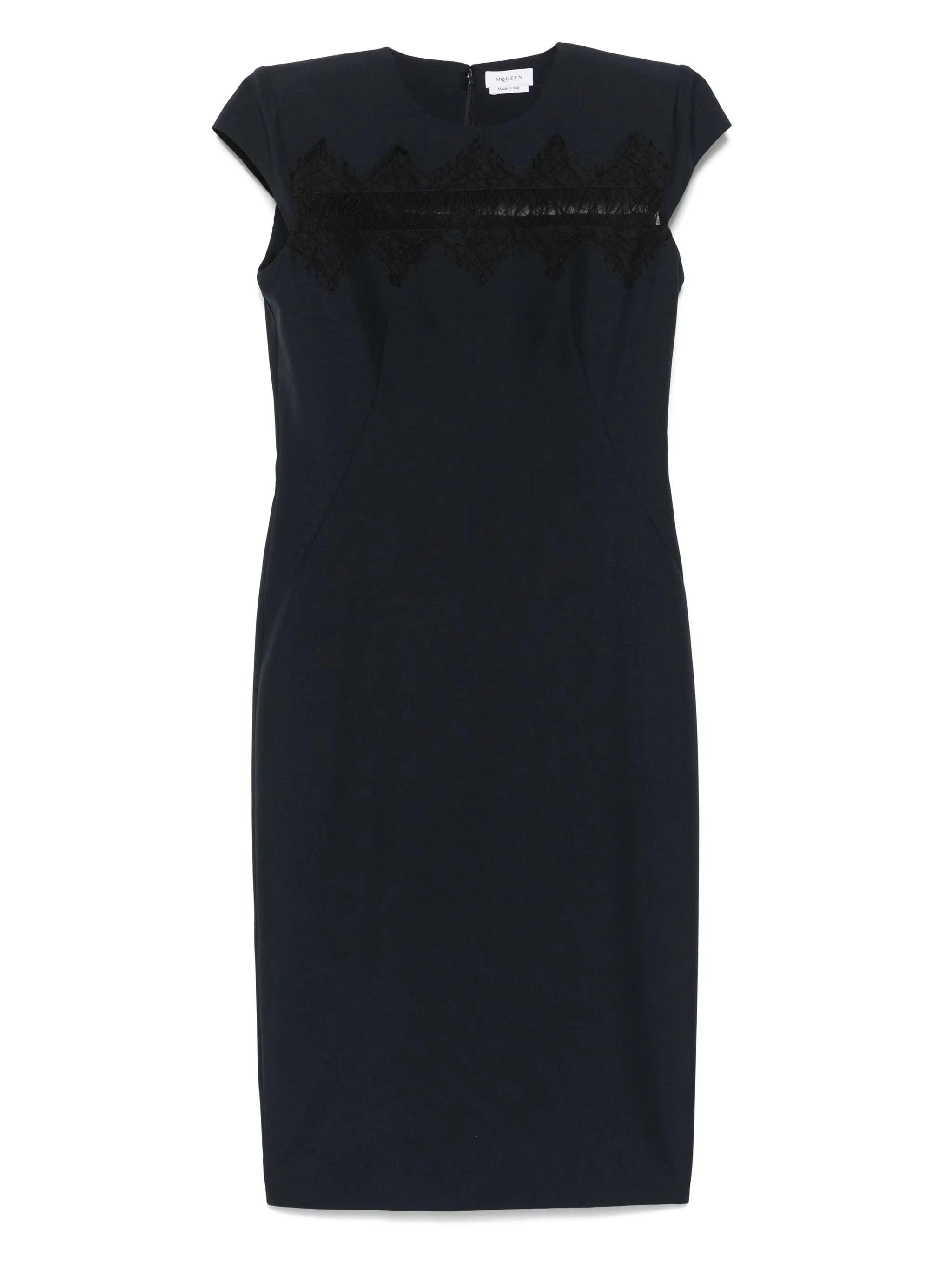 tailored pencil midi dress