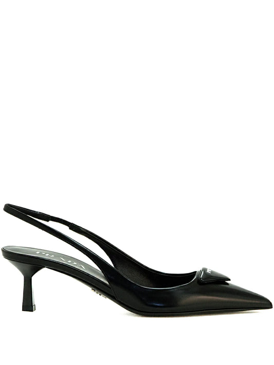 55mm leather pumps