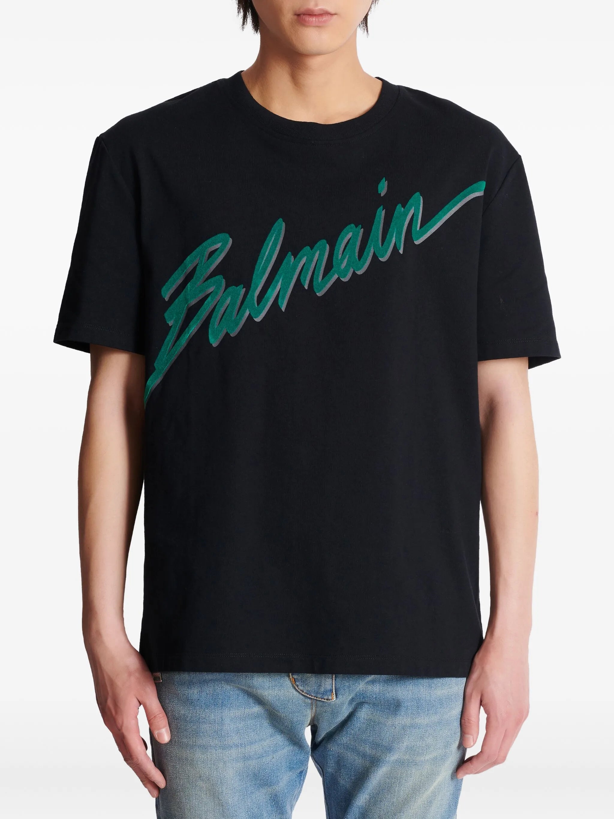 logo-print T-shirt