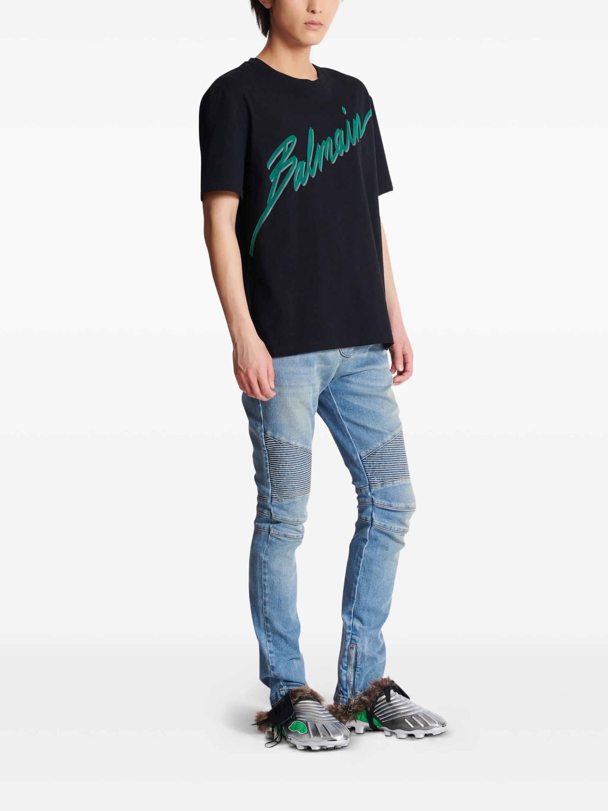 logo-print T-shirt