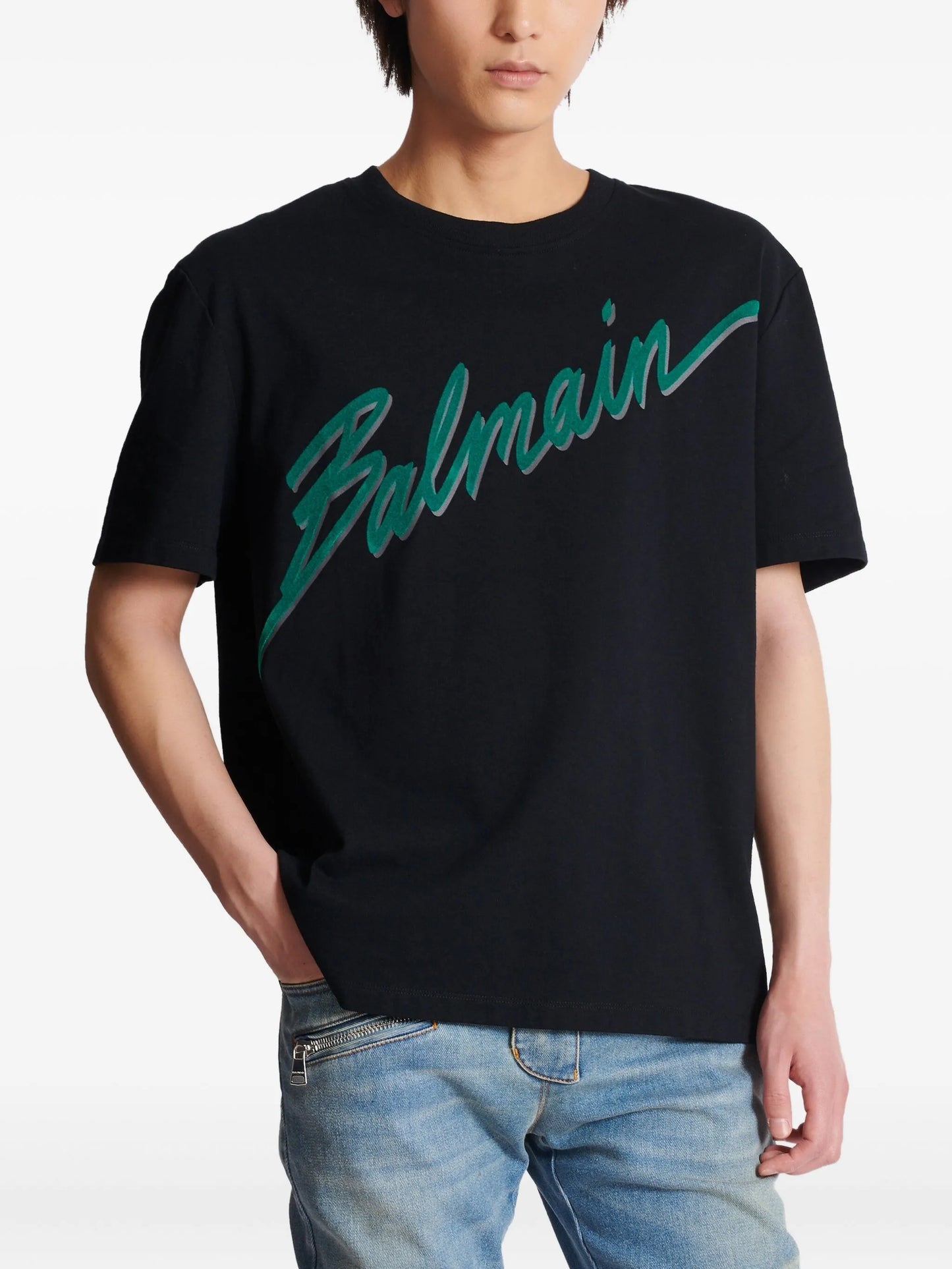 logo-print T-shirt