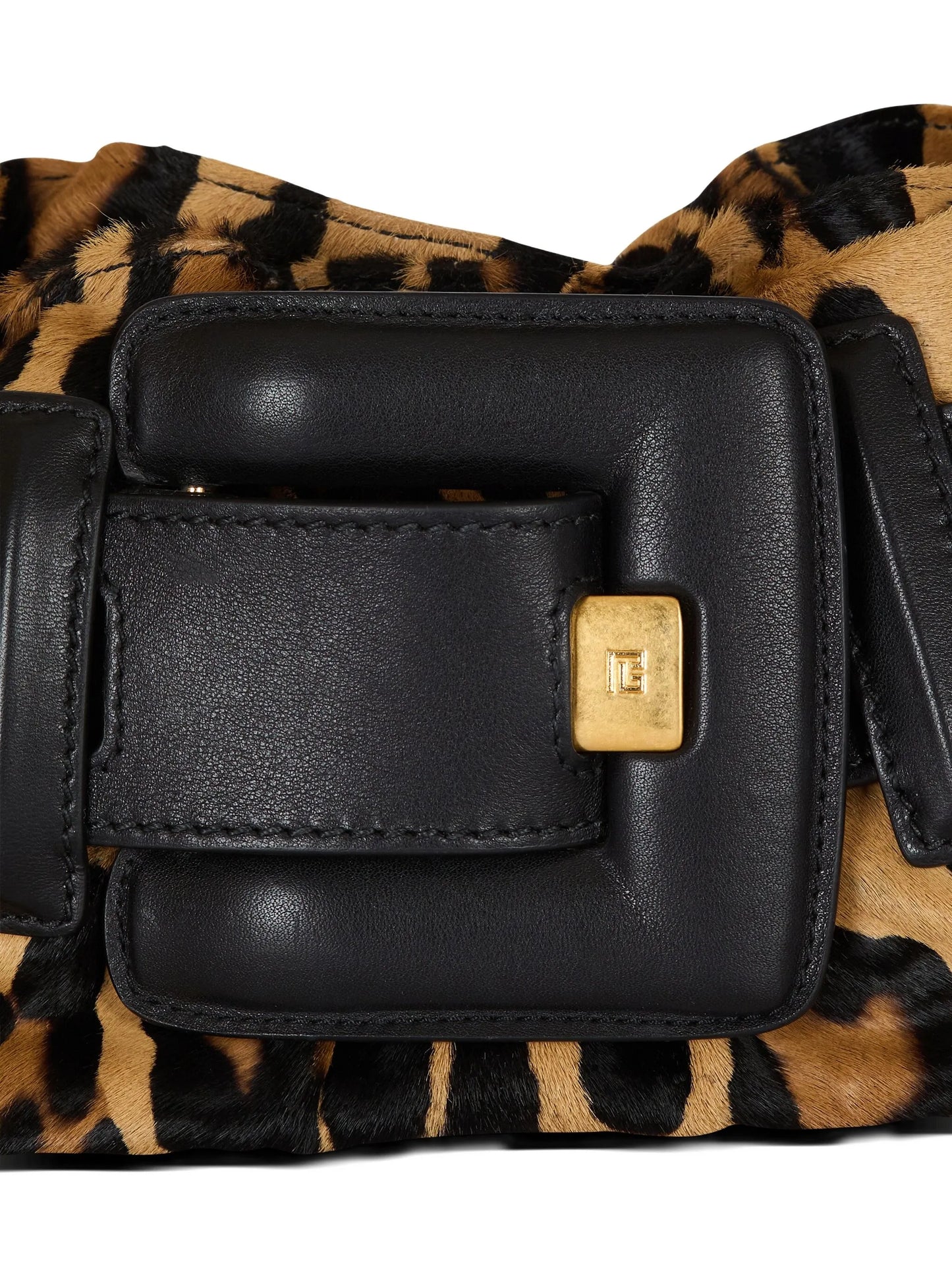 Anthem mini ponyskin-style leopard print bag