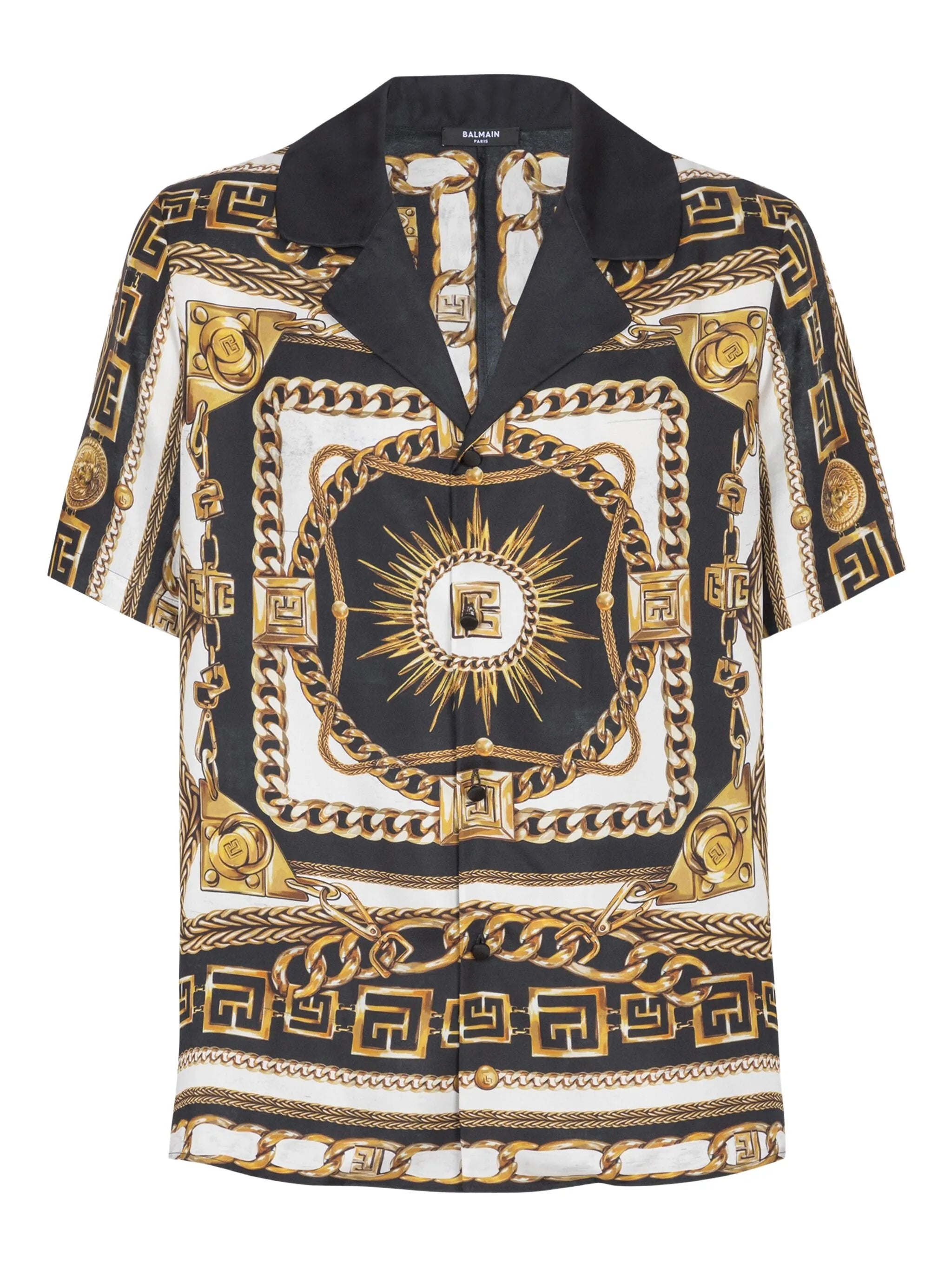 graphic-print shirt