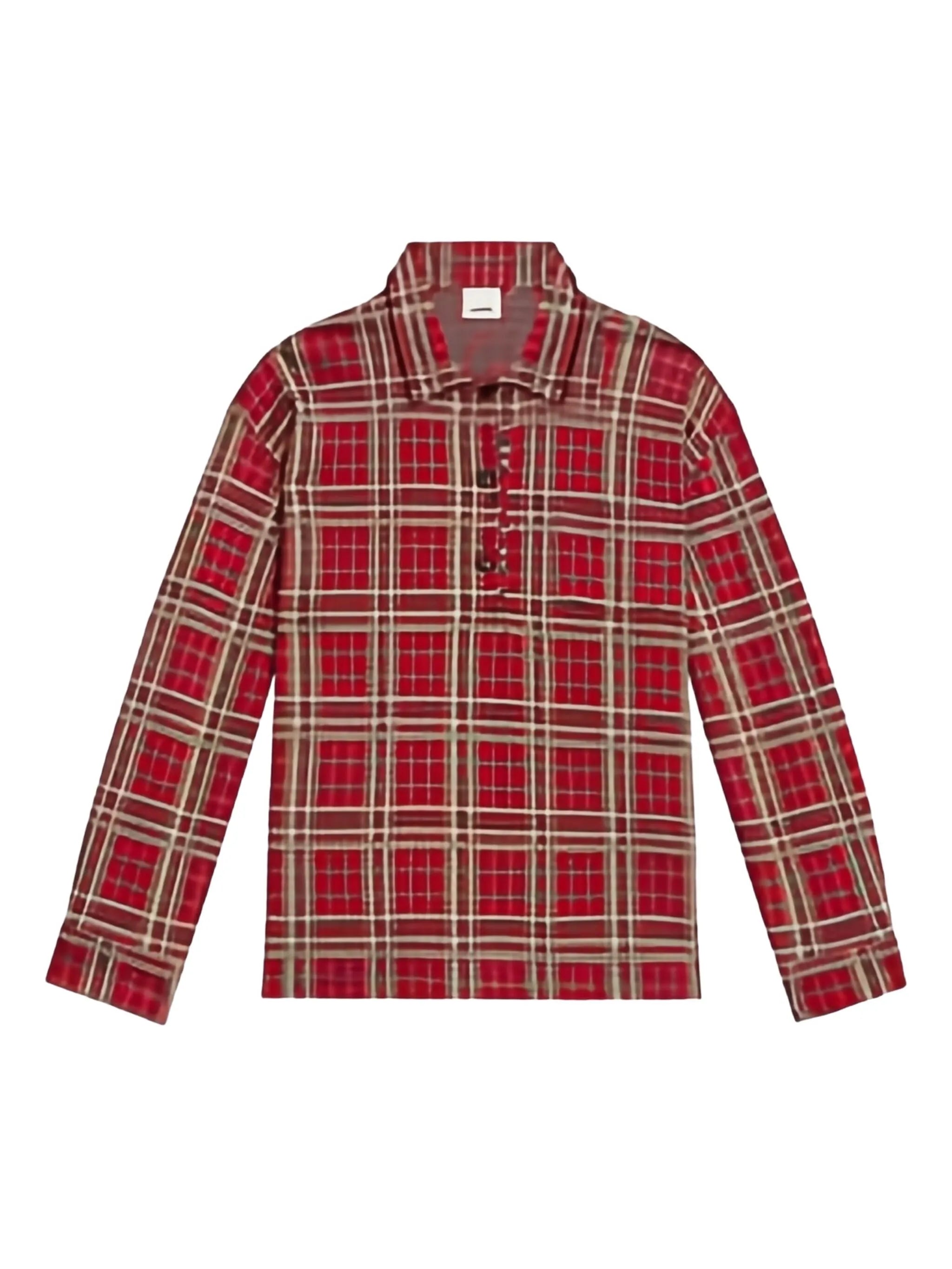 Bruna checked cotton shirt