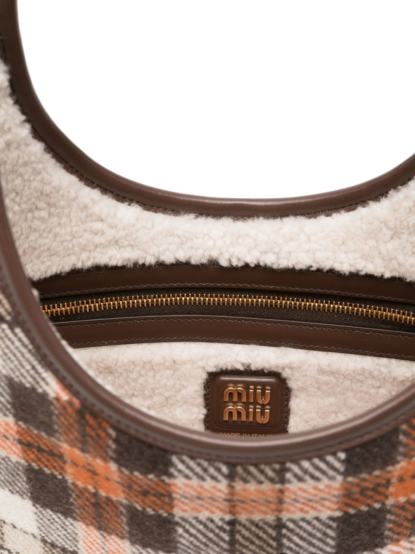 Ivy tartan tote bag