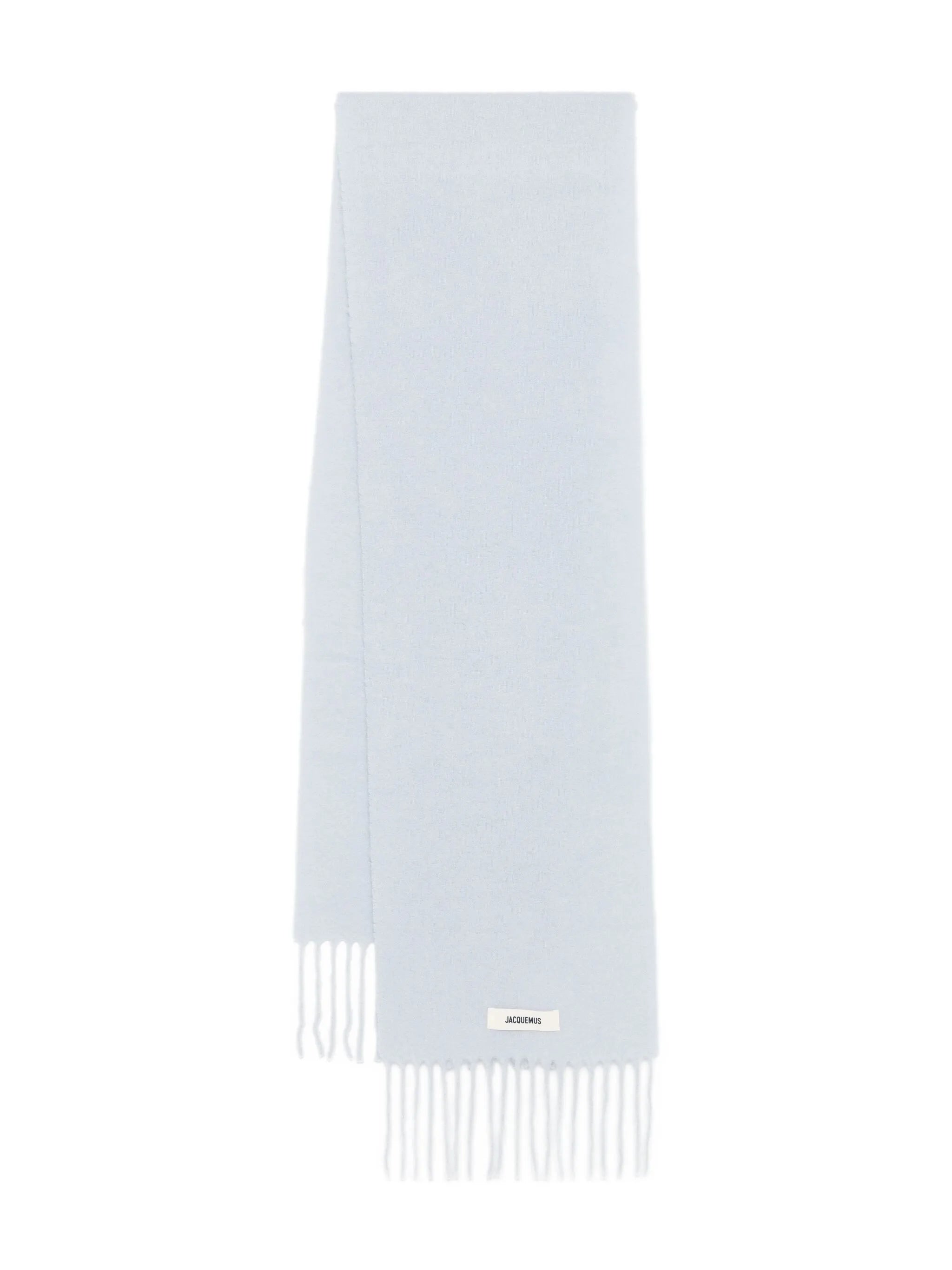 fringed wool scarf