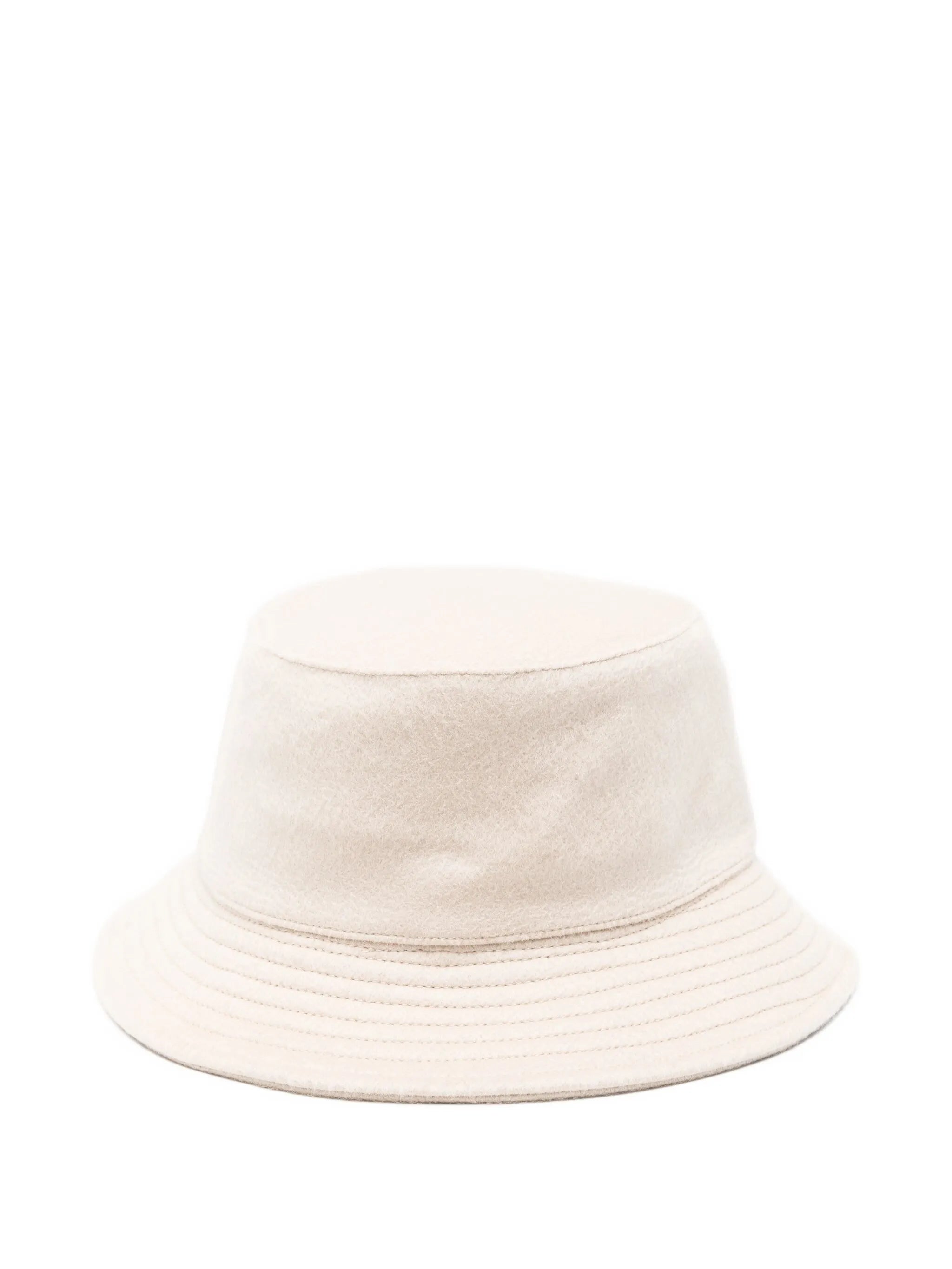 embroidered-logo bucket hat