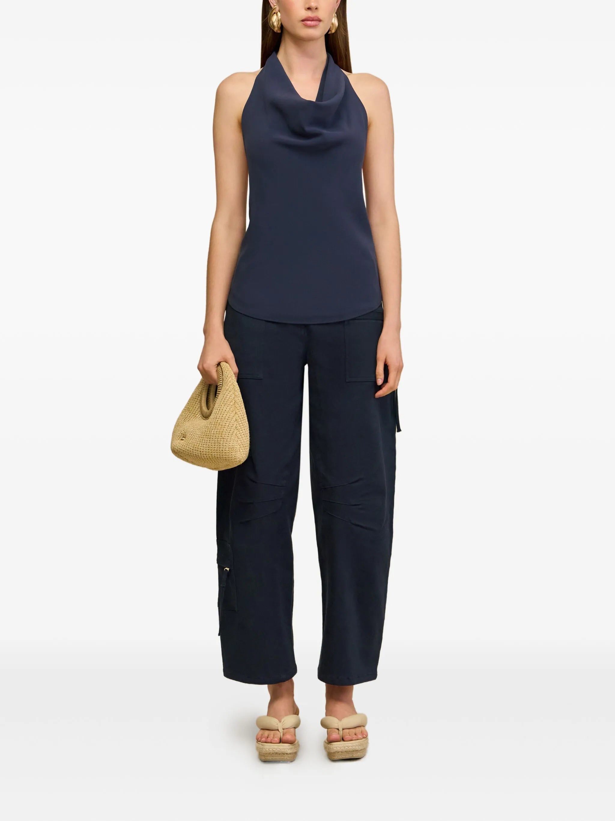 Ewa tapered cargo trousers