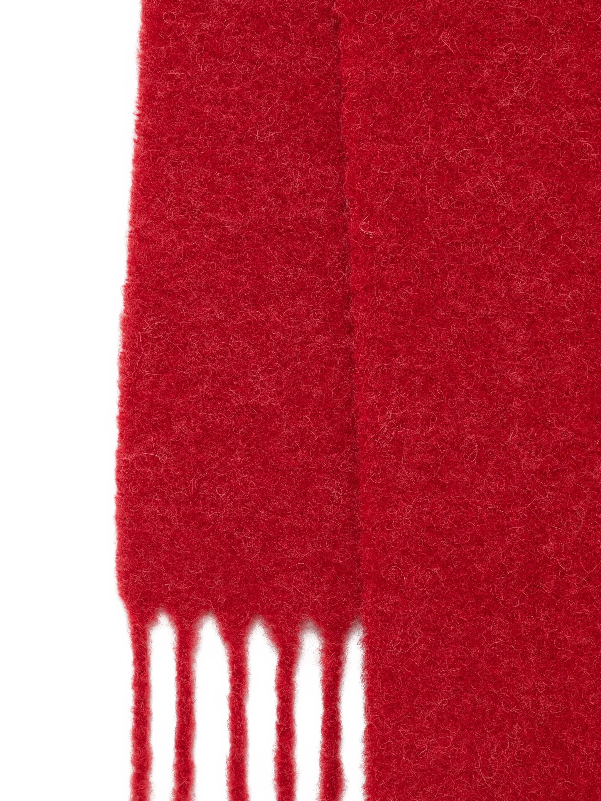 Le Carro fringed wool scarf
