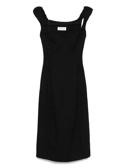 virgin wool sleeveless dress
