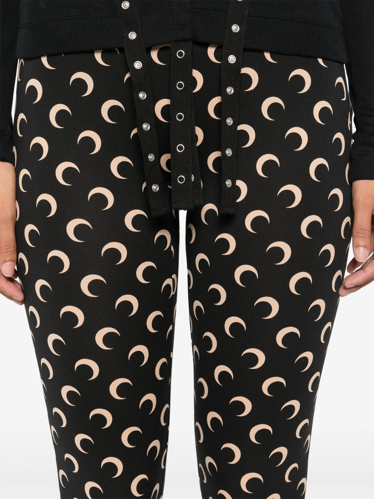 Moon-print shorts