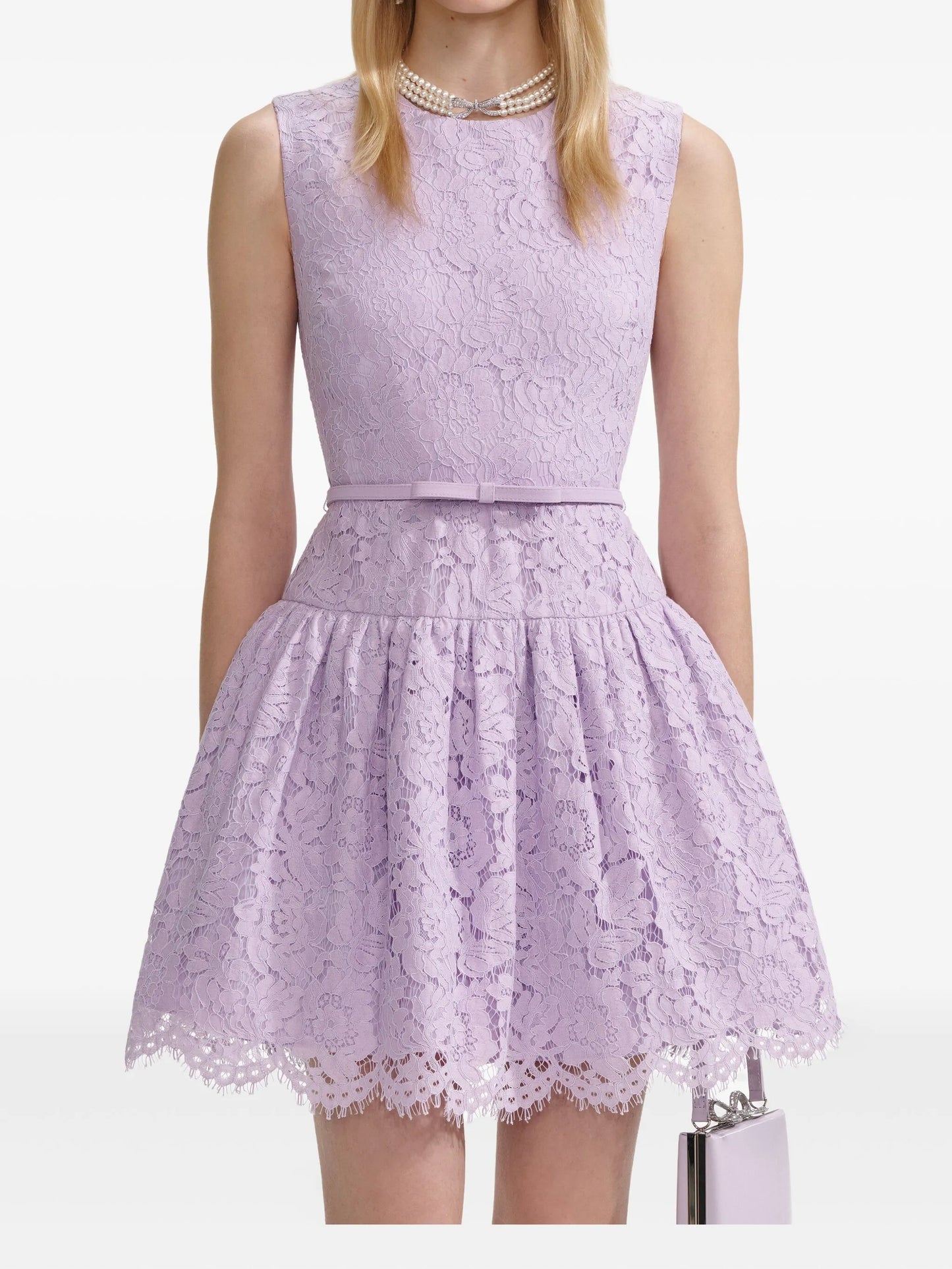 embroidered-lace dress