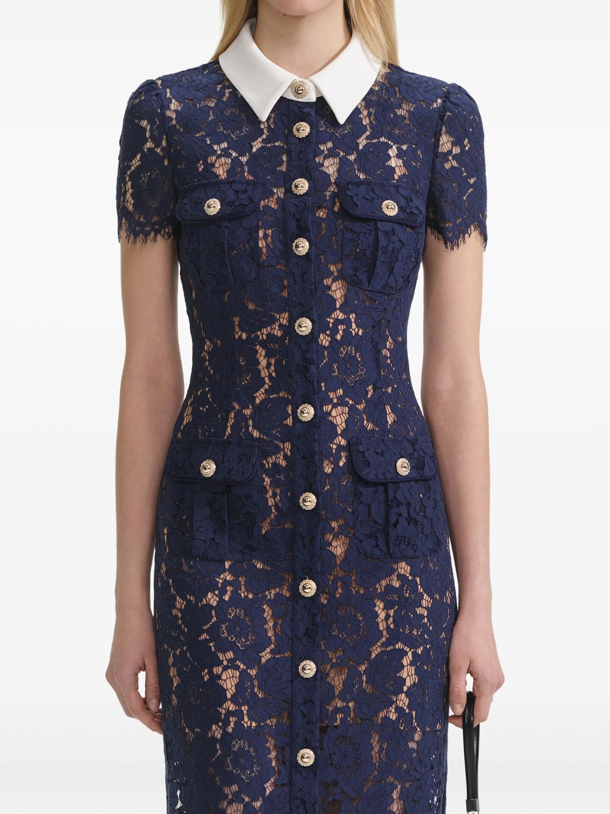 embroidered-lace dress