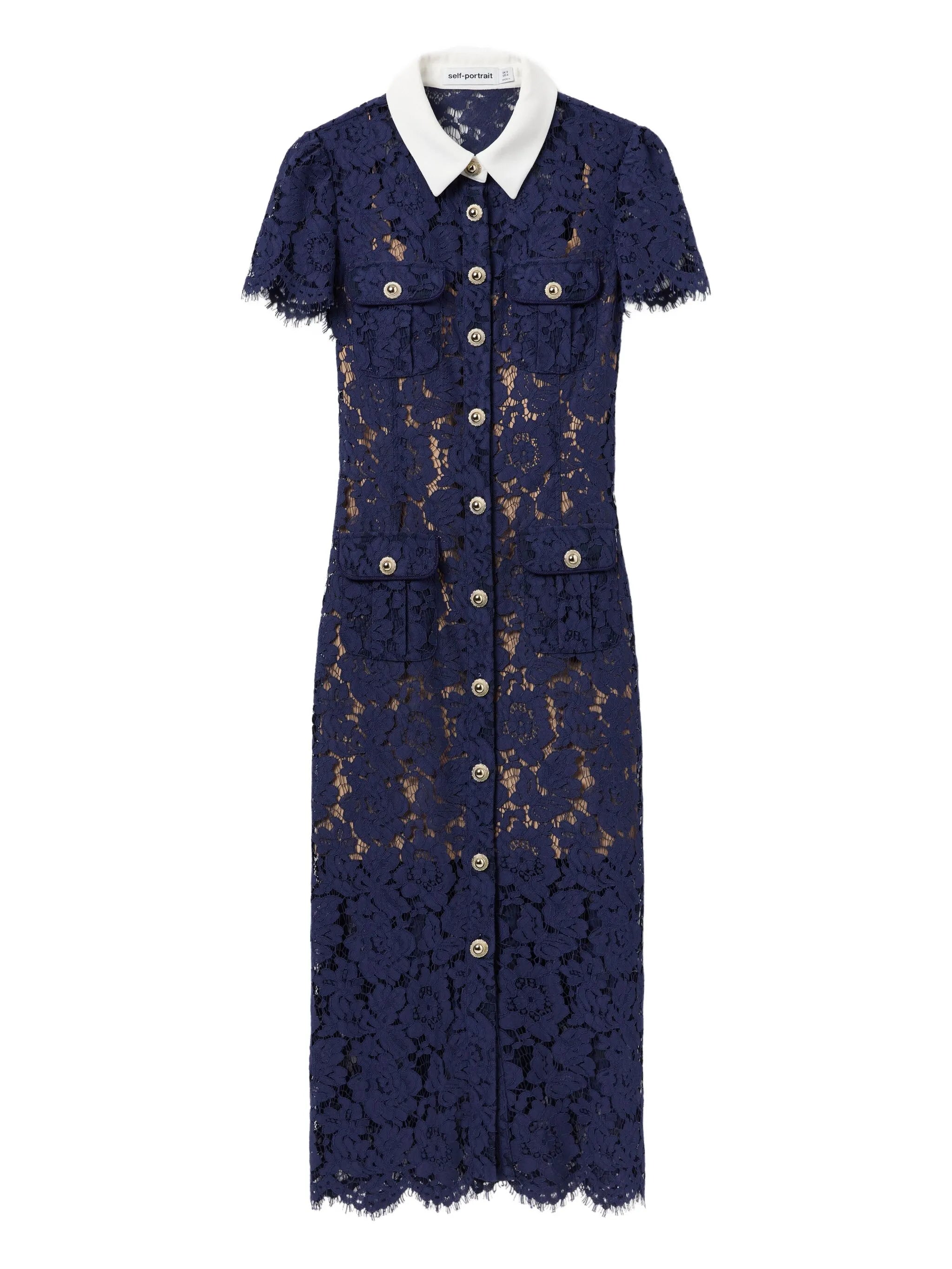 embroidered-lace dress
