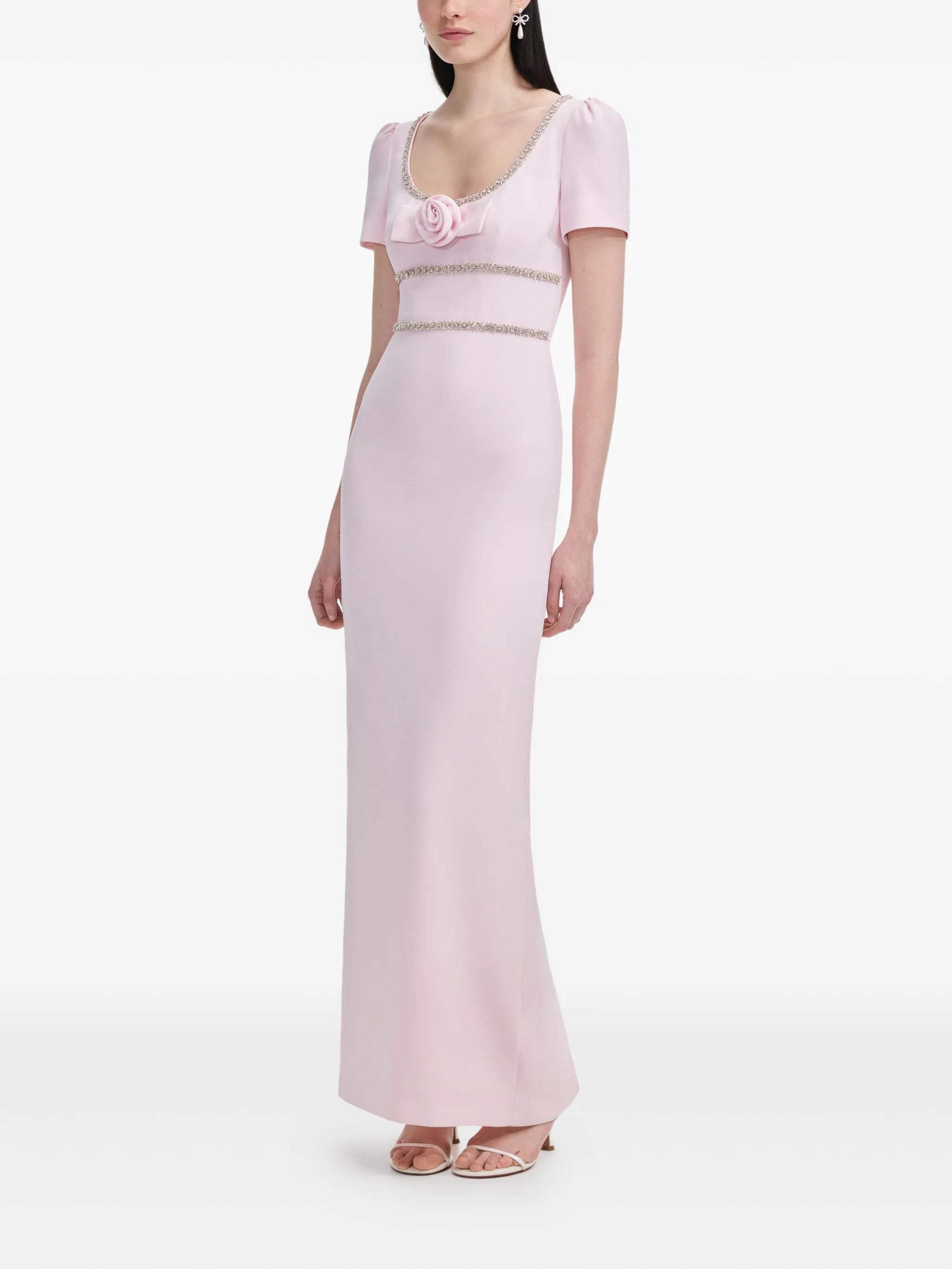 crystal-embellished dress