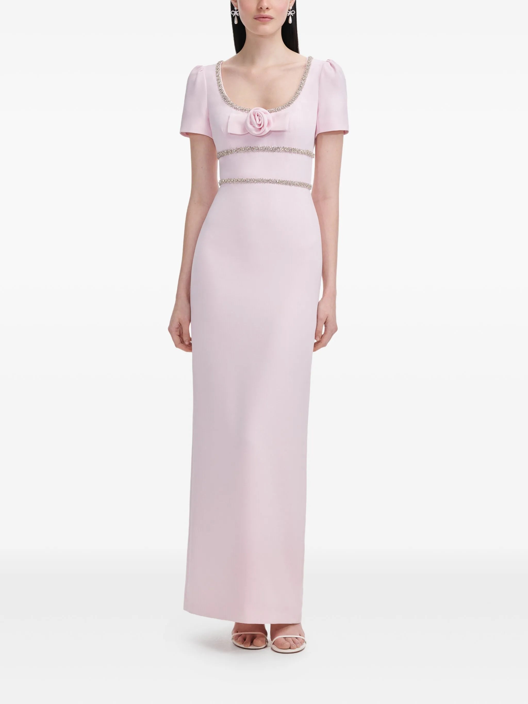 crystal-embellished dress