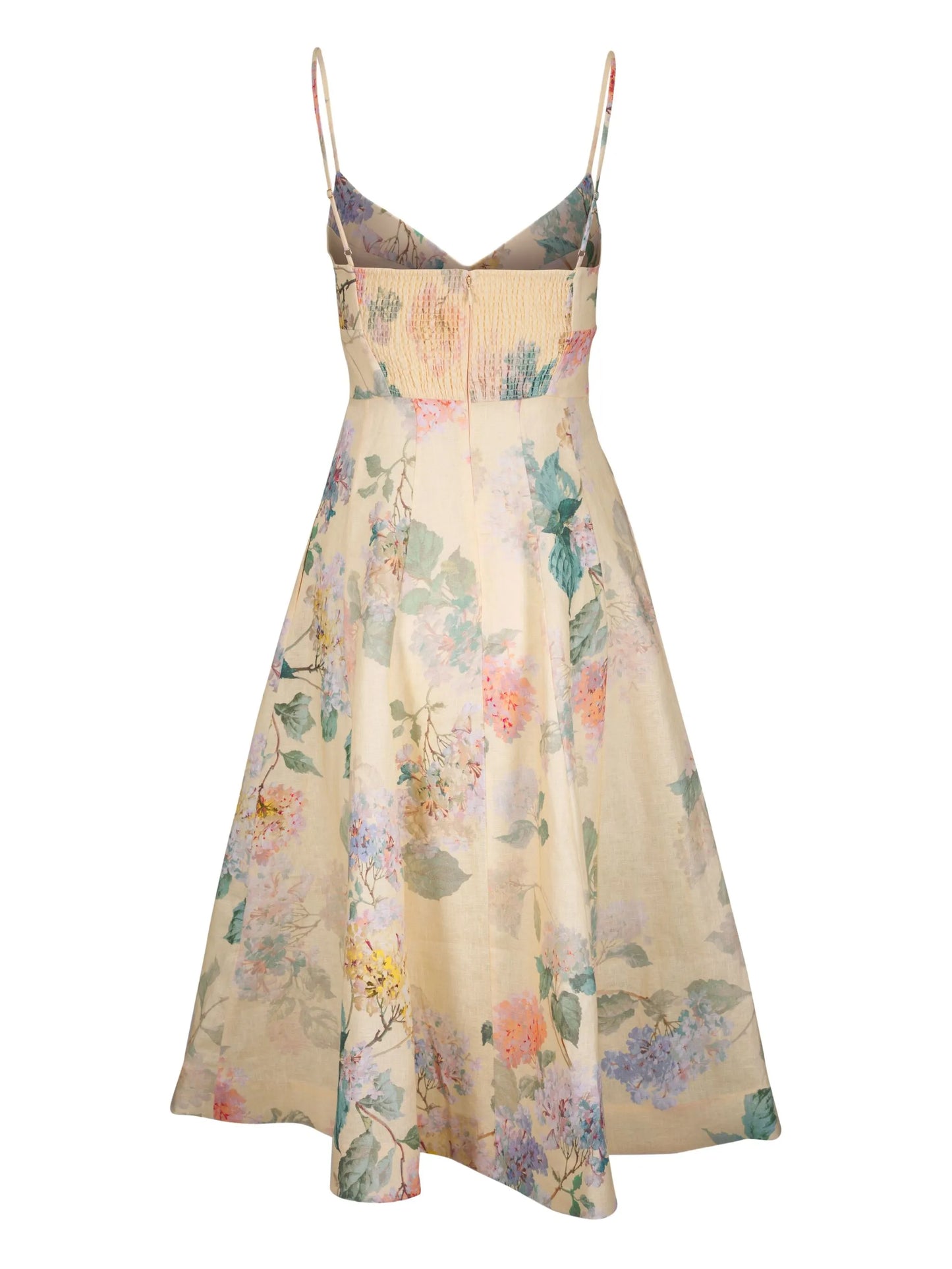 floral-print dress