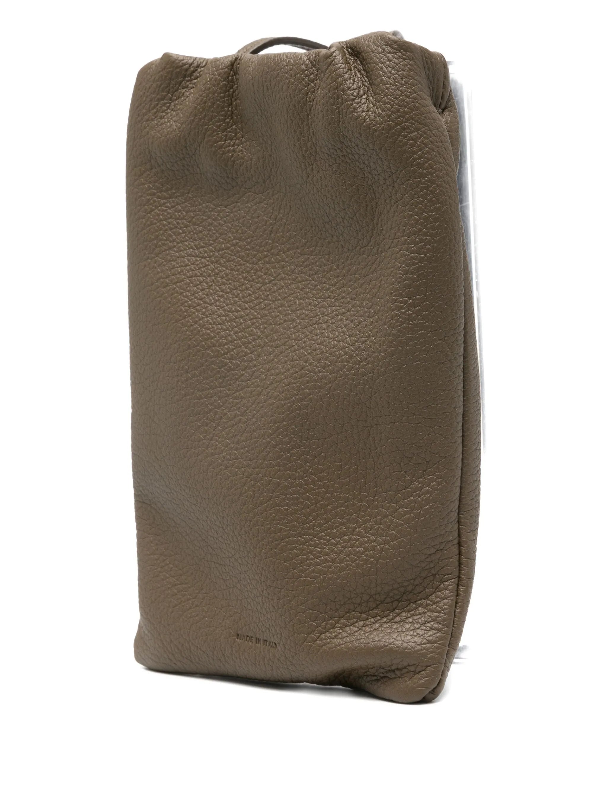 grained-leather phone case