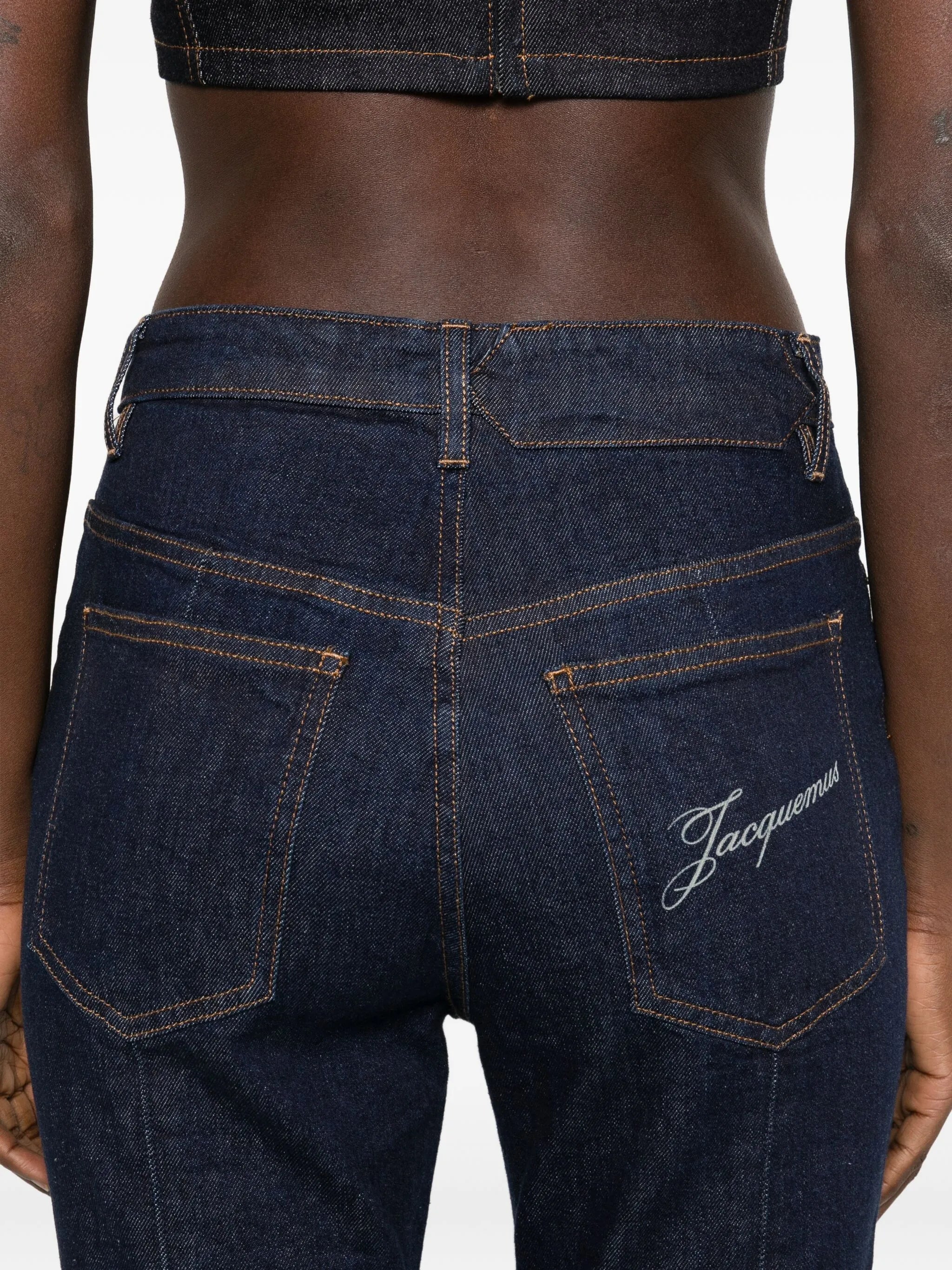 Le De-Nîmes panelled jeans